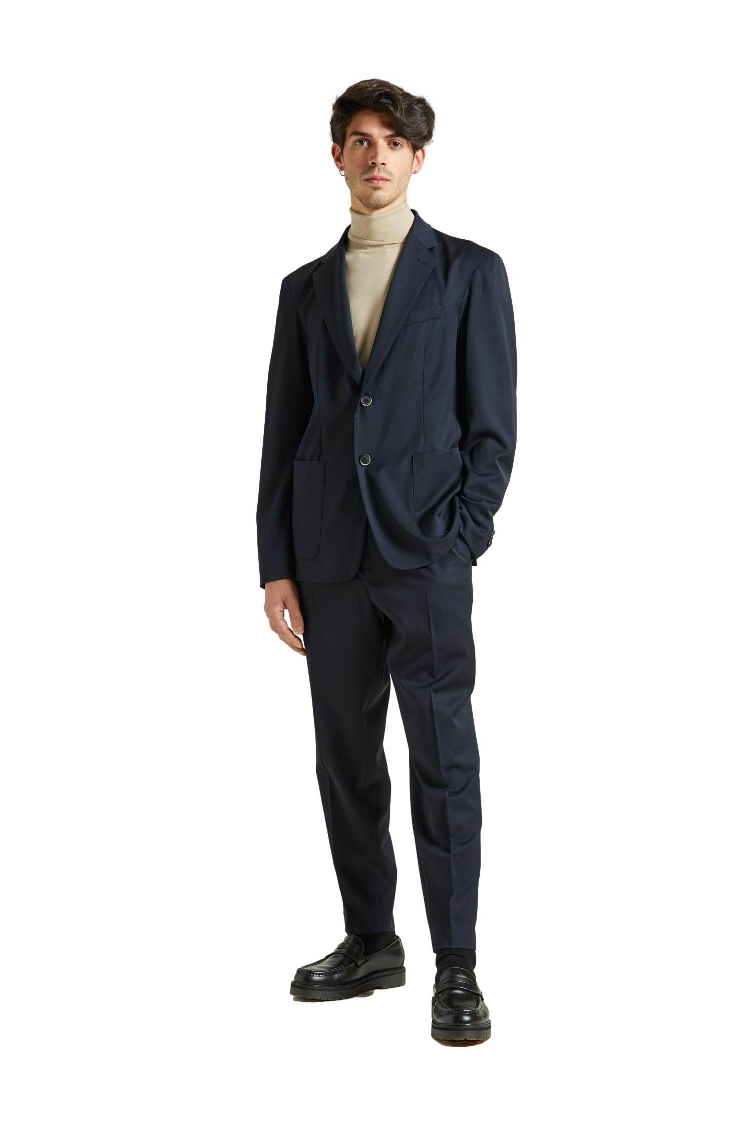 Barena Venezia Giacca Borgo Novento Dressjakke Mørkeblå