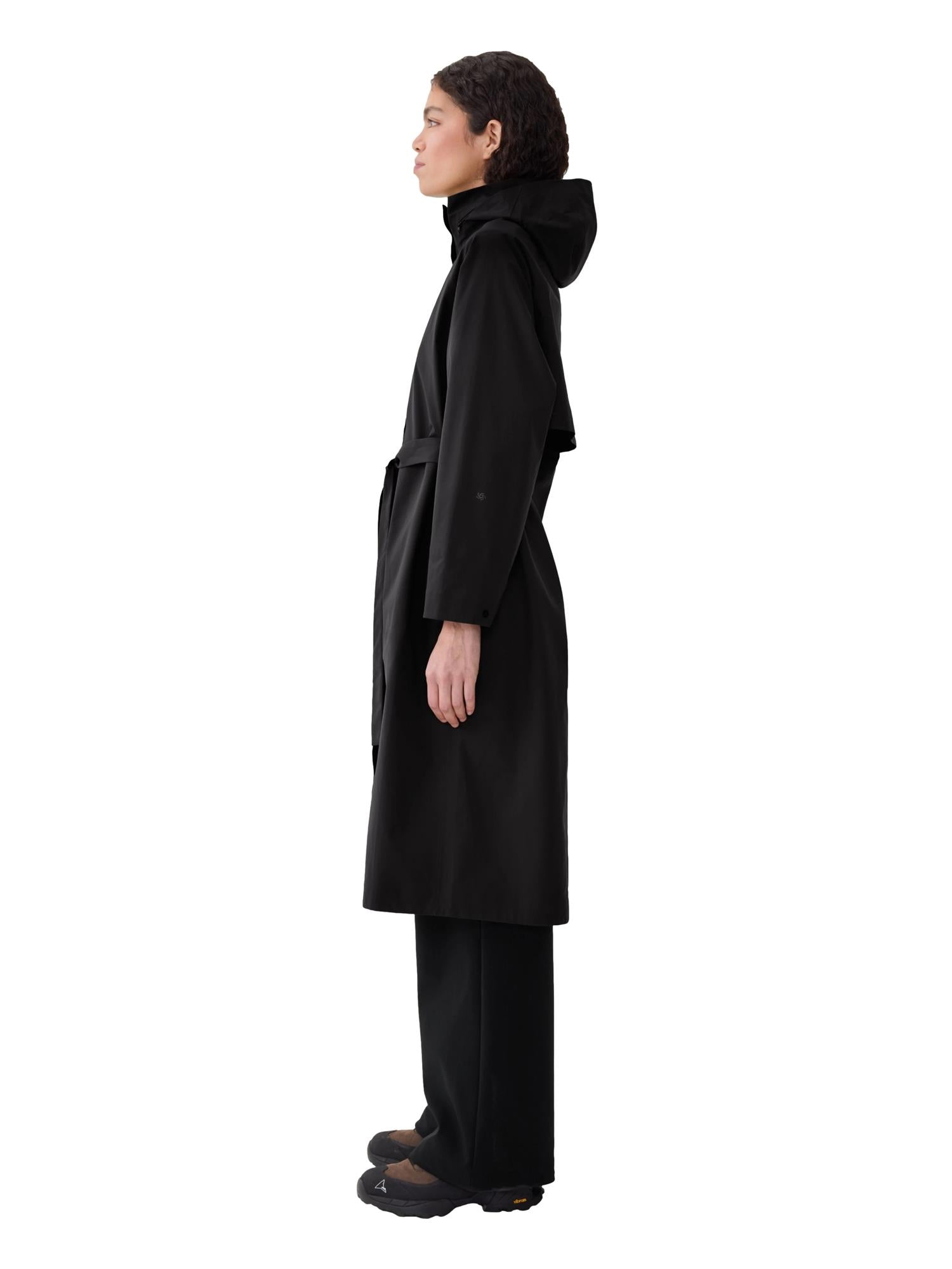 Blæst Vik Coat Black Jakke Sort