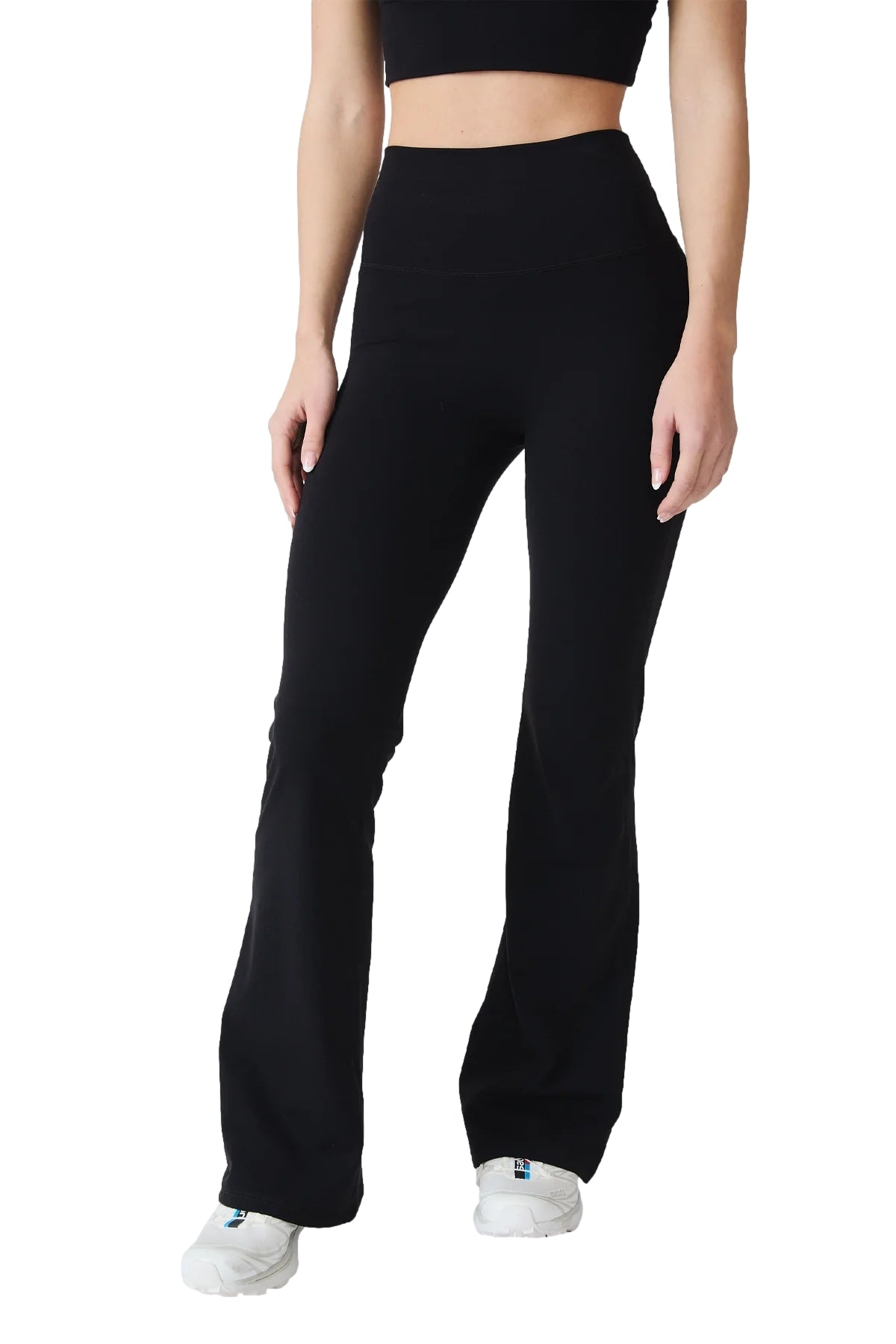 MCB Sportswear Flare Tights Long Tights Sort - modostore.no