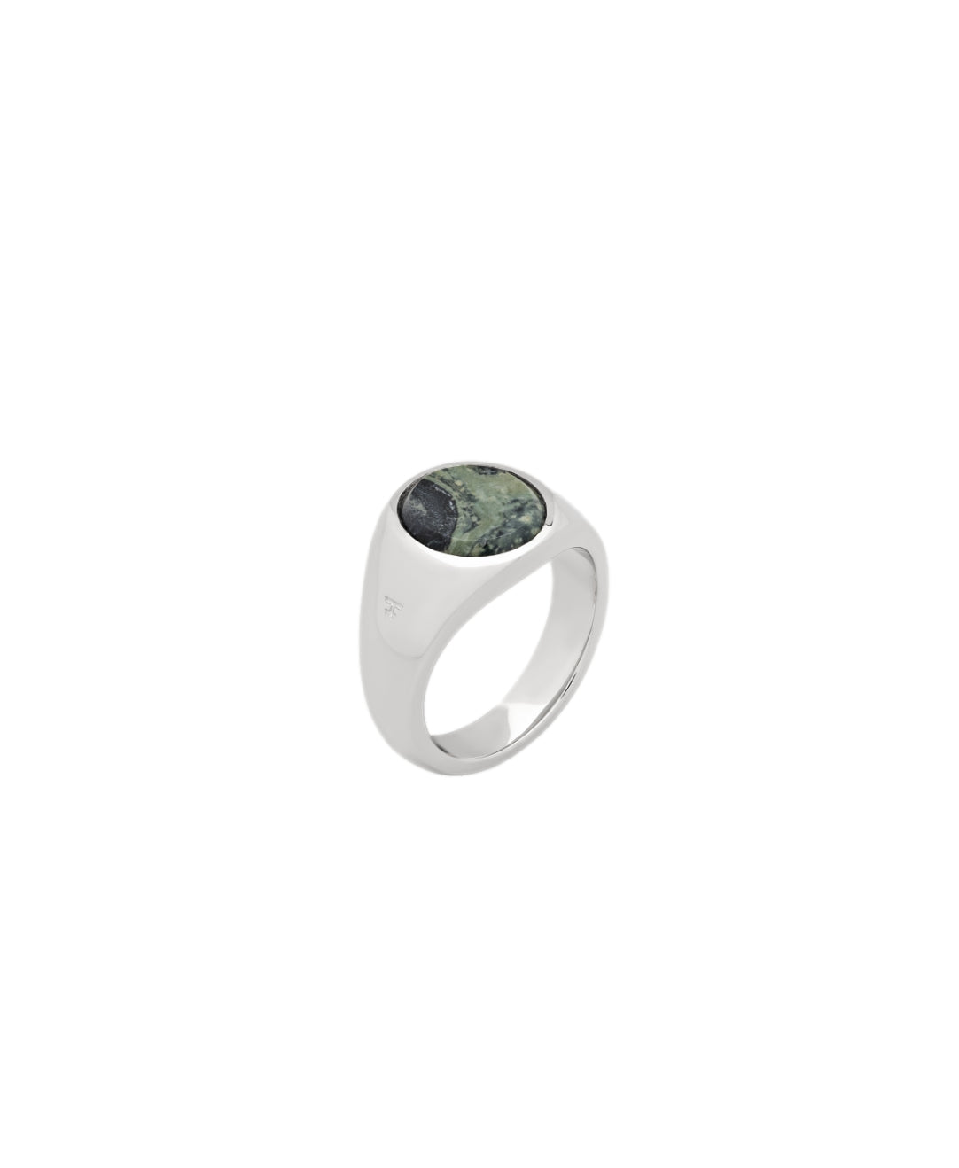 Tom Wood Kim Ring Kambaba Ring Grønn/Sølv
