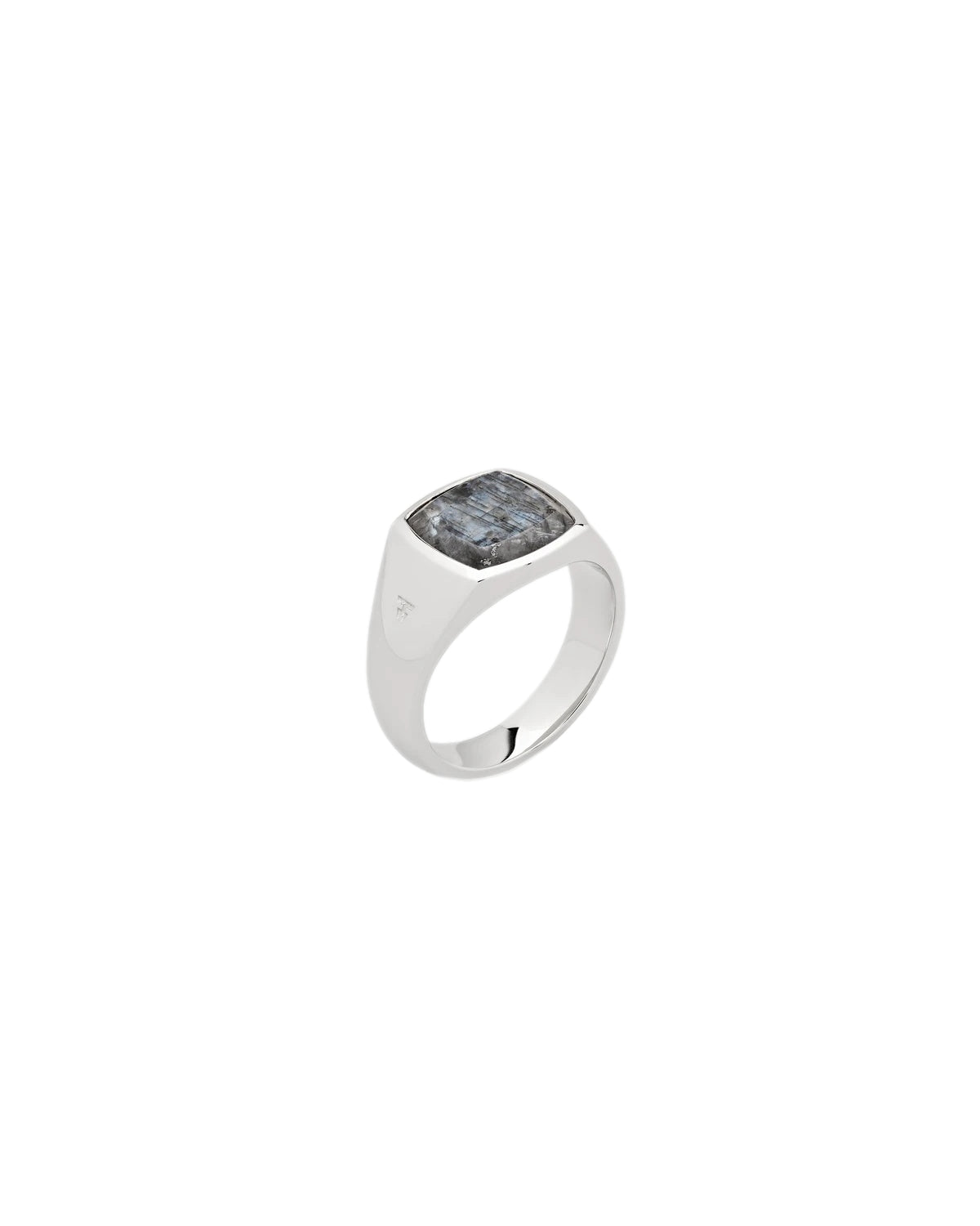 Tom Wood Kay Ring Larvikite Ring Sølv - modostore.no