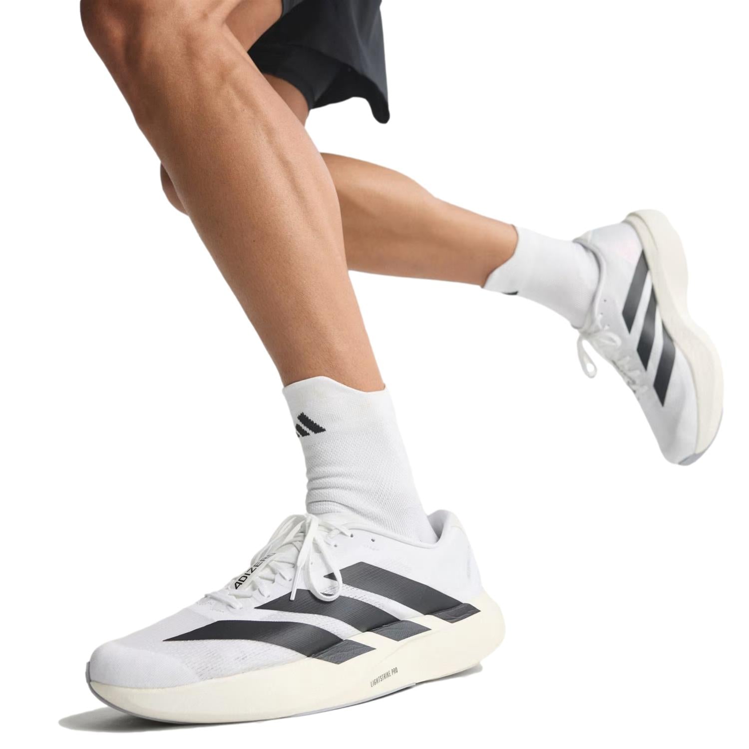 Adidas Adizero Evo SL M JH6206 Sko Hvit Og Sort