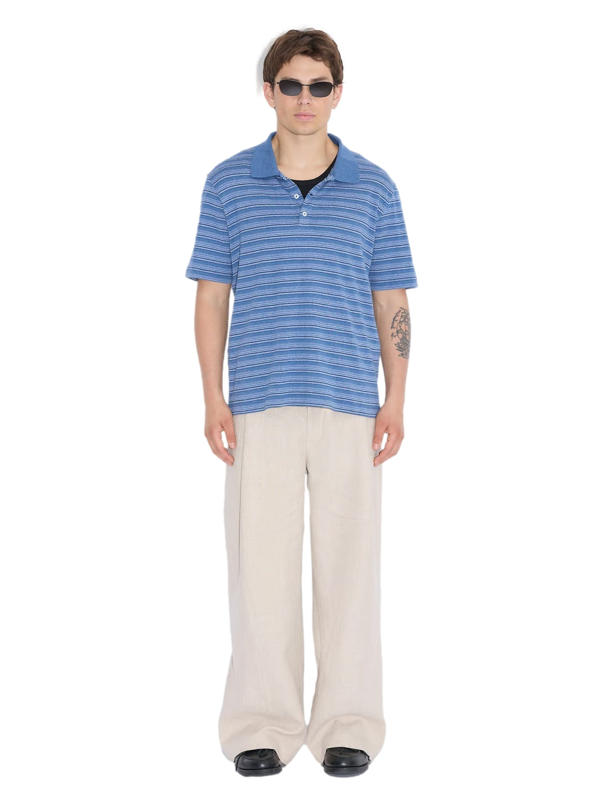 Holzweiler Sonny Polo T-shirt Blå - modostore.no