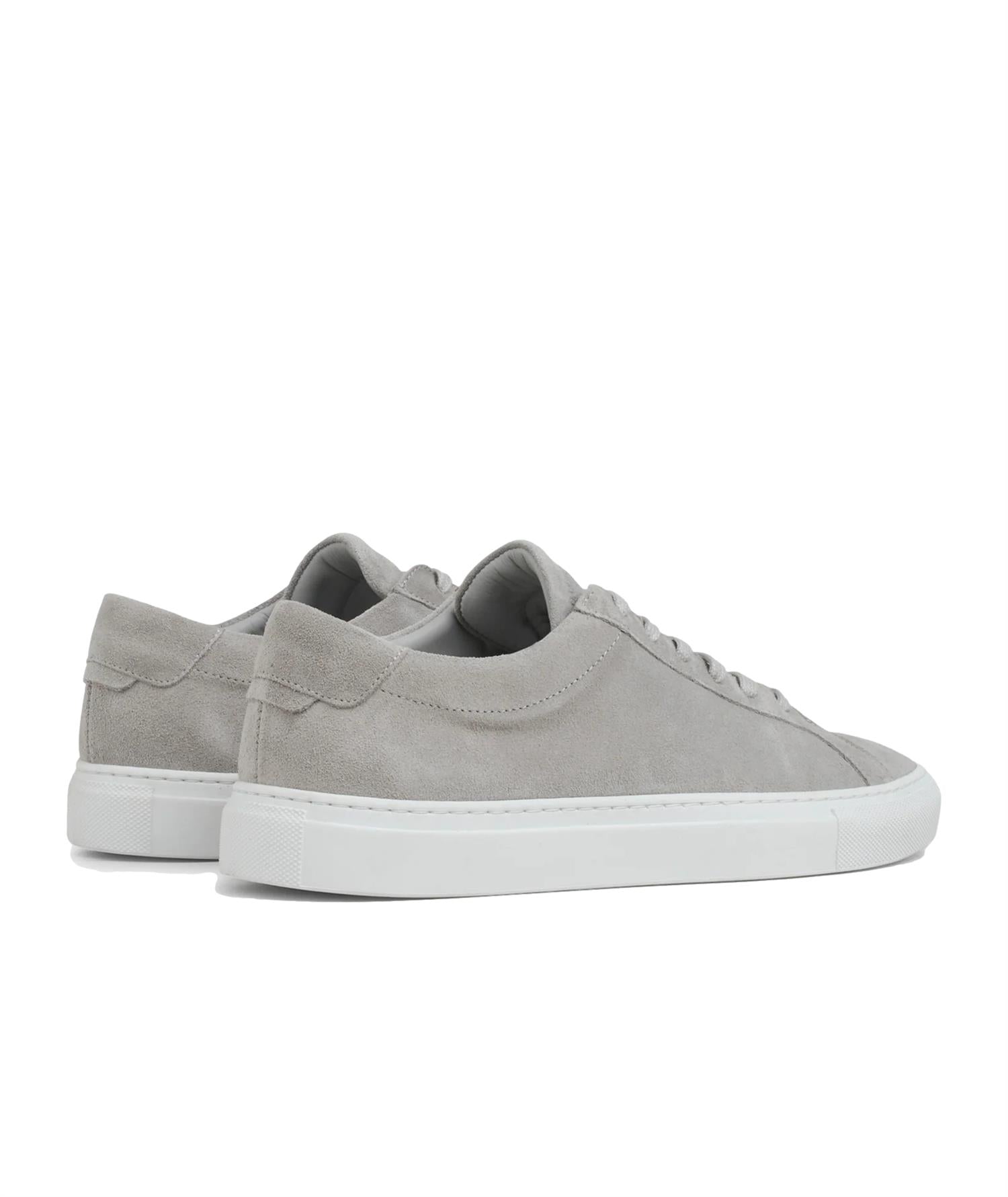 Garment Project Premium Low Light Grey Suede Sko Lysegrå