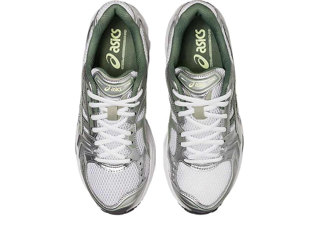 Asics GEL- KAYANO 14 White/Slate Grey Sko Grønn - modostore.no