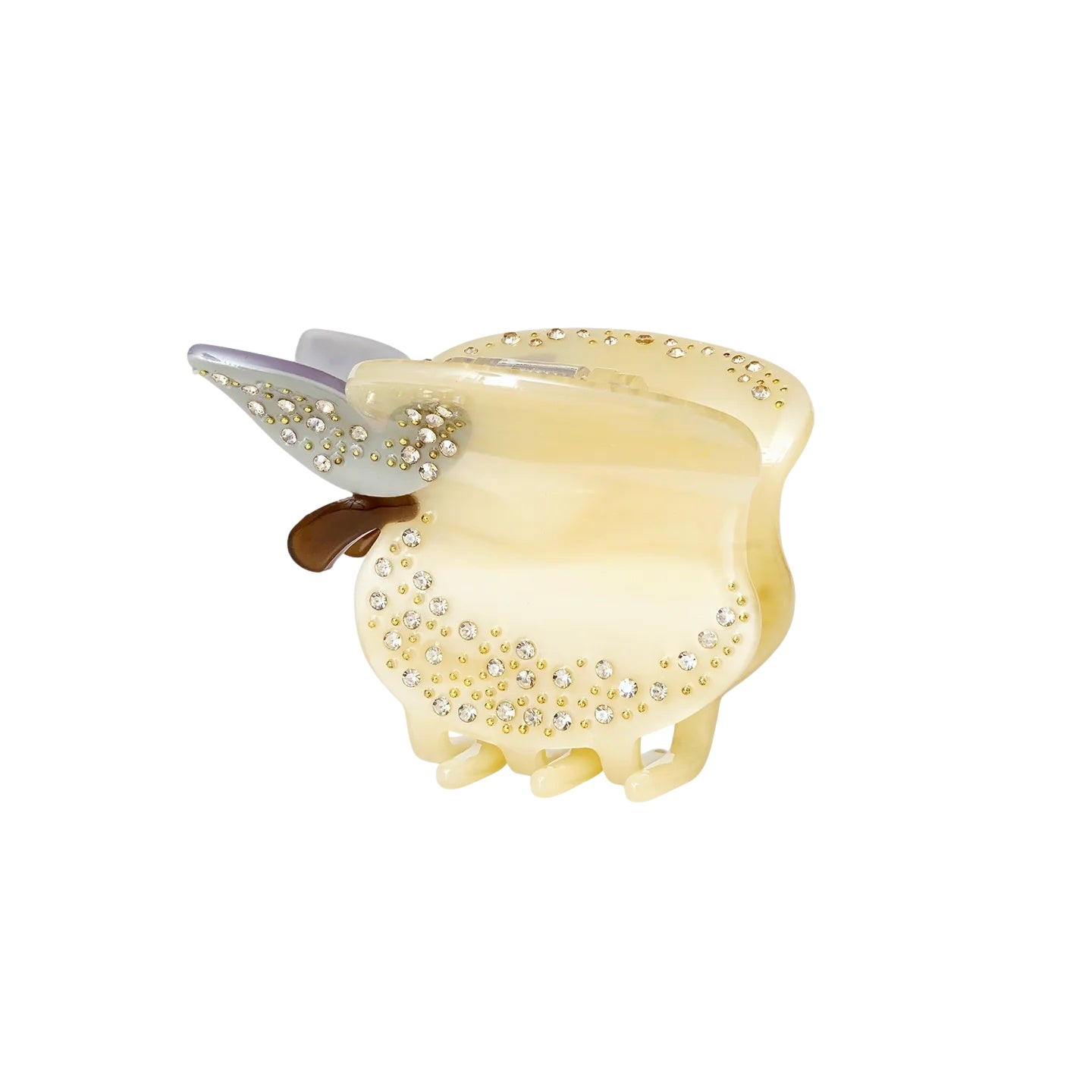 Maanesten Abelta Hairclaw Pear Sorbet Hårspenne Pastellgul - modostore.no