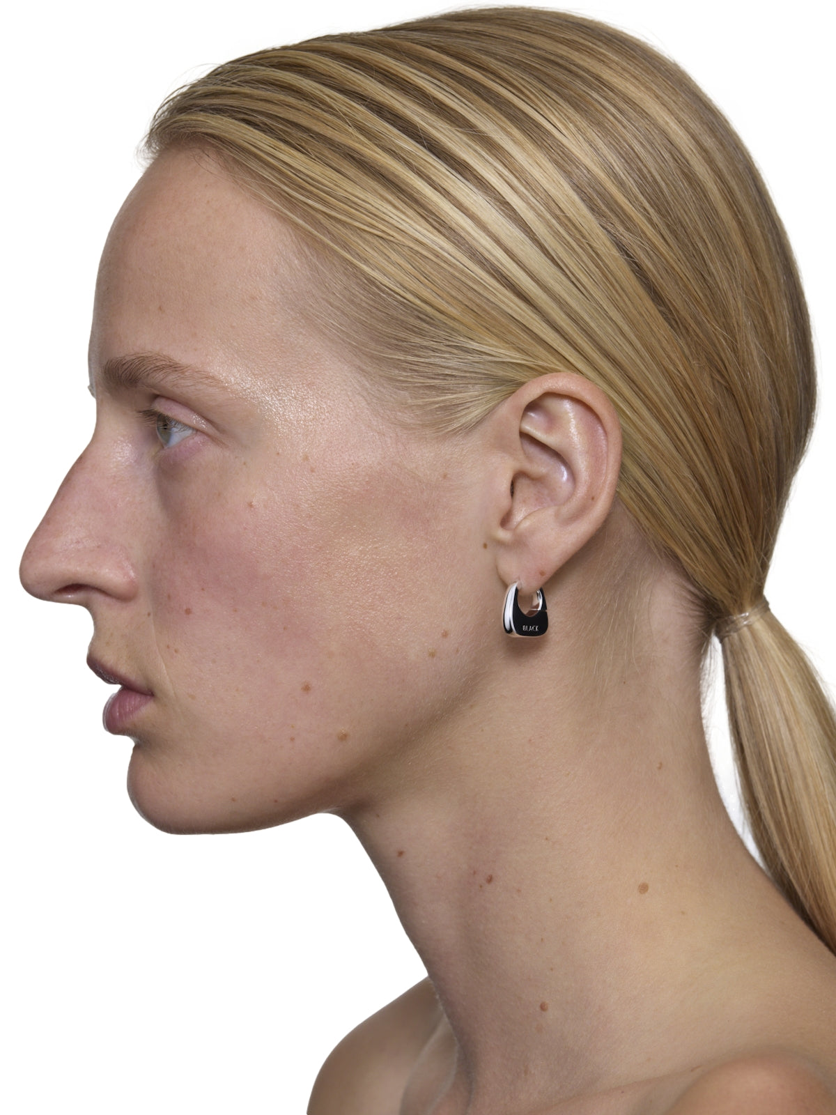 Maria Black Tote Earrings Small Pair Øredobber Sølv