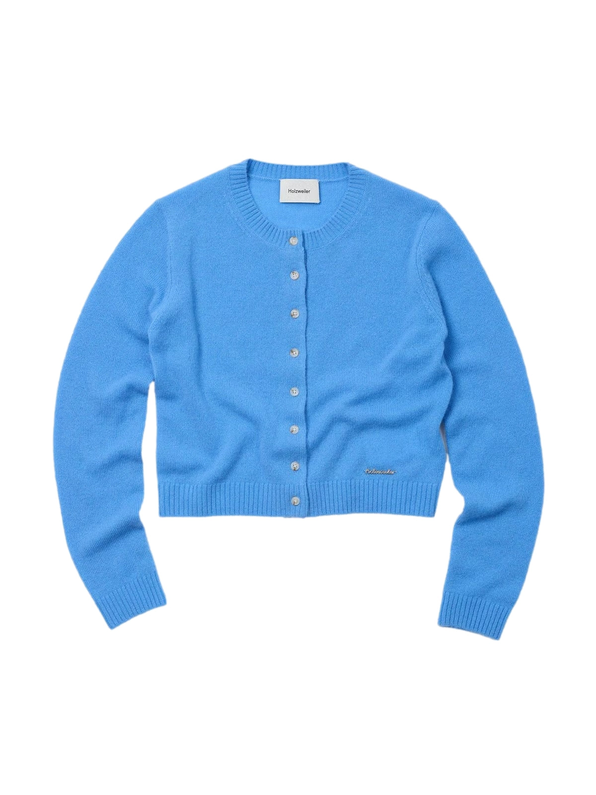 Holzweiler W. Cashmere Cardigan Cardigan Blå - modostore.no