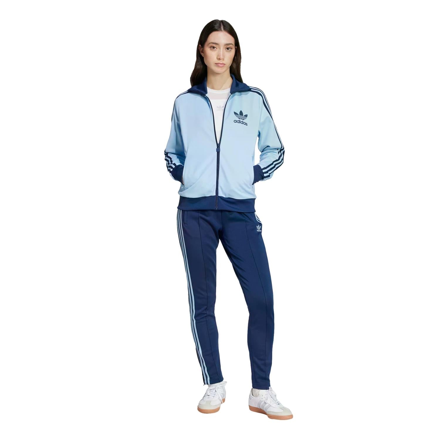 Adidas Classic TT Jakke Lyseblå - modostore.no