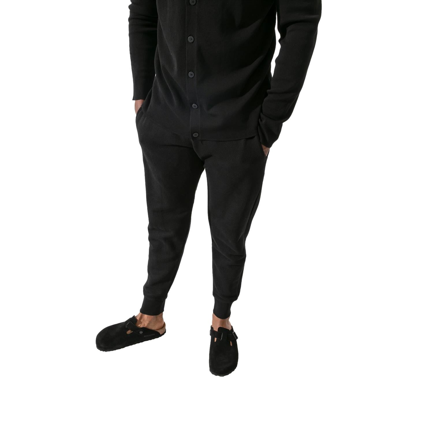 Birkenstock Boston Suede Narrow Black Sko Sort