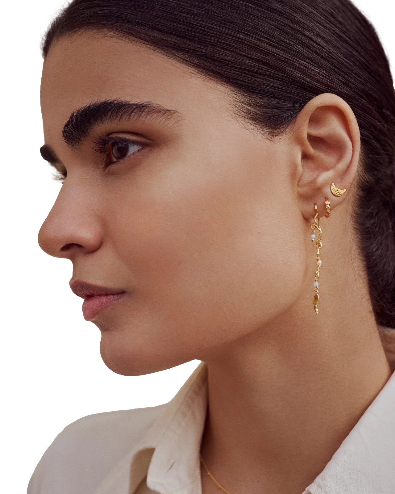 Maanesten Sunniva Earring Øredobber Sølv - modostore.no