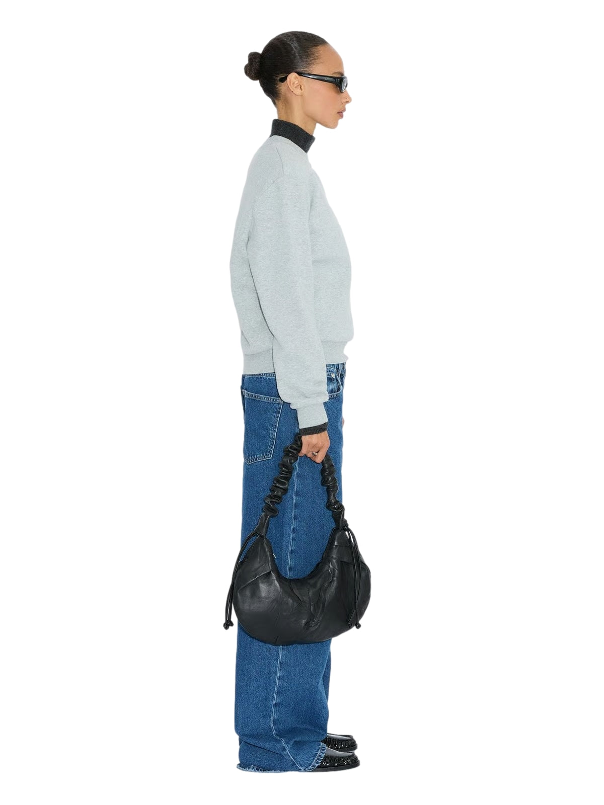 Holzweiler Leni Cocoon Leather Bag Veske Sort