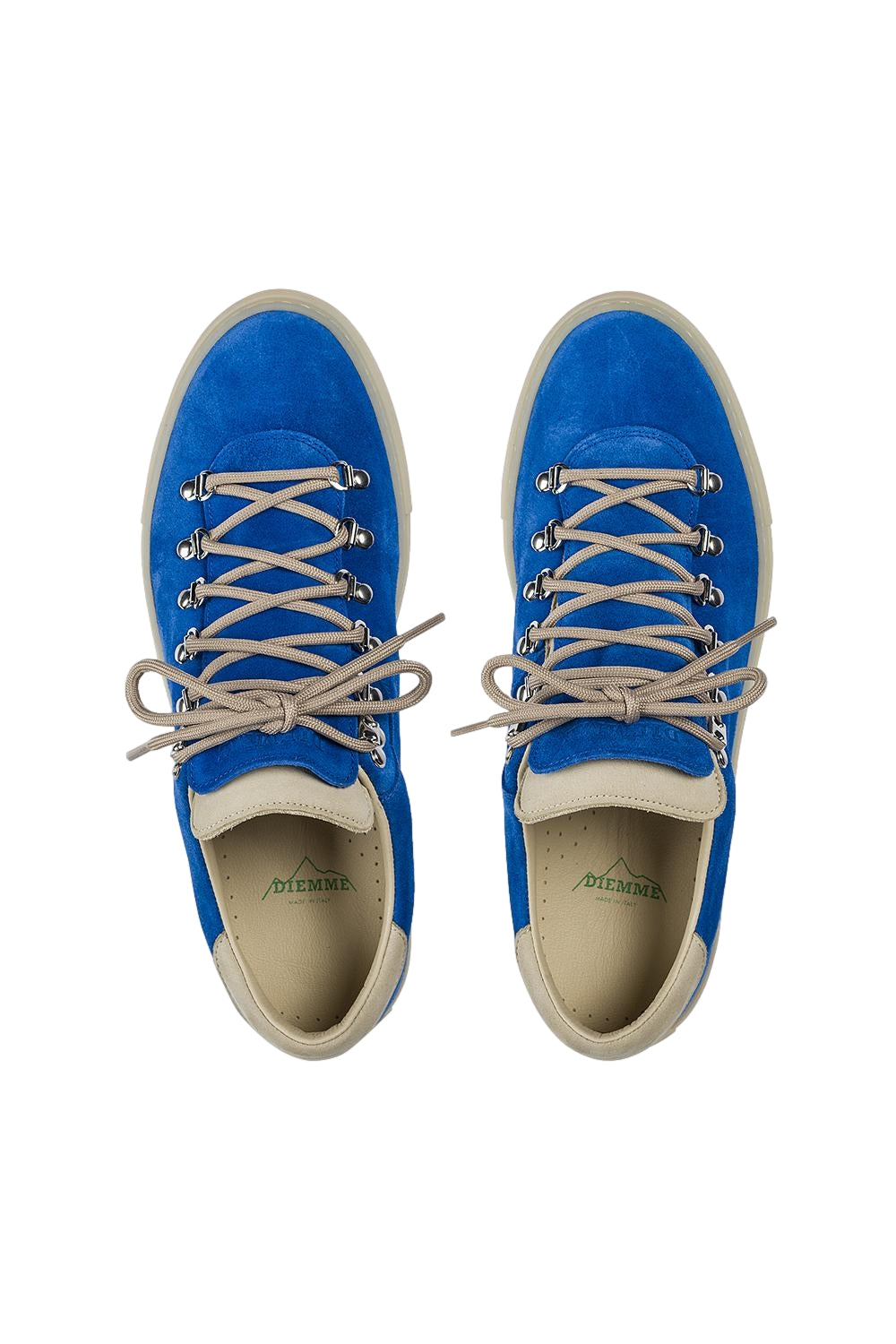 Diemme Marostica Low Mediterrean Blue Suede Sko Kongeblå