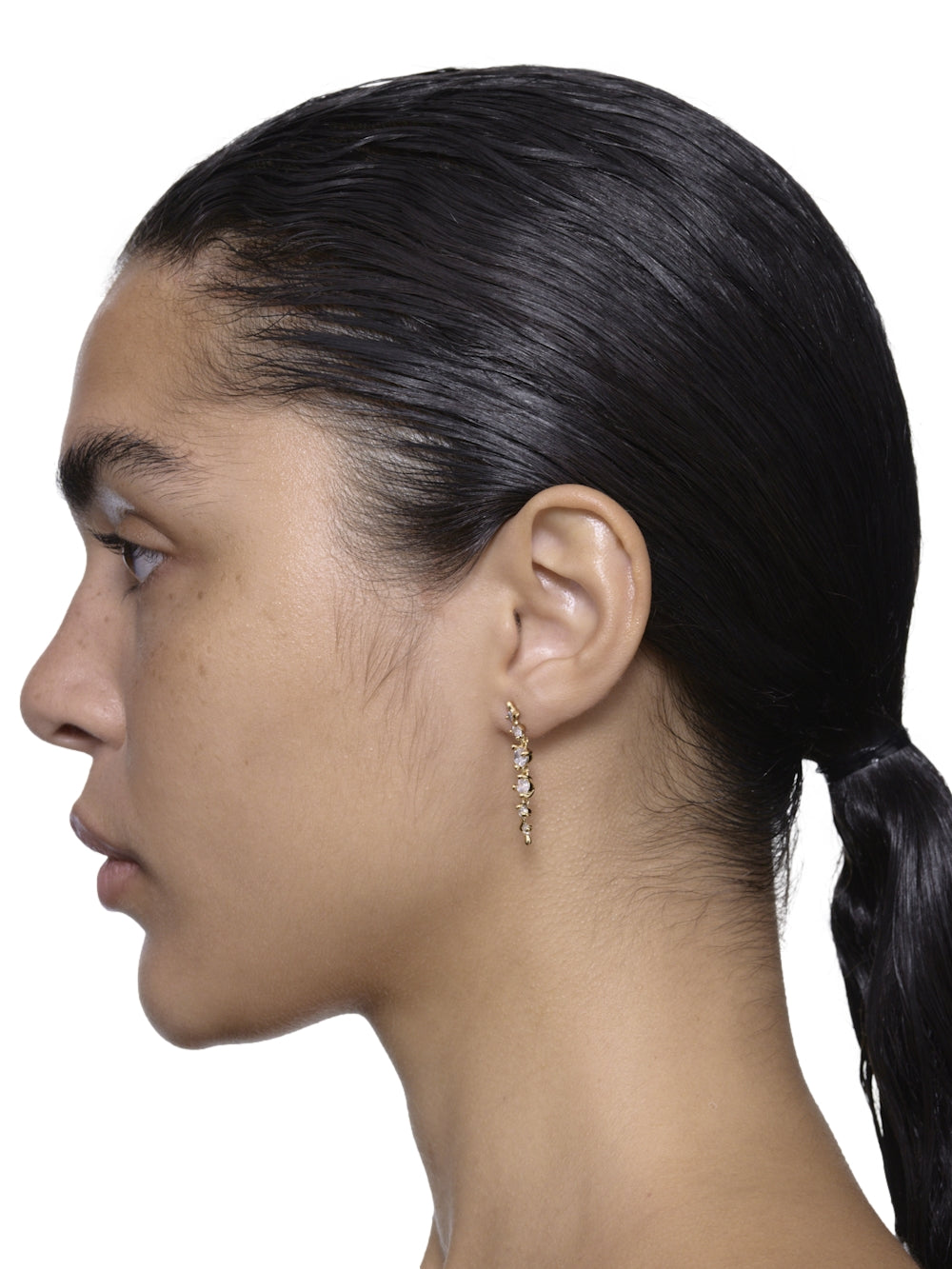 Maria Black Arctic Earrings Medium Pair Øredobber Gull - modostore.no