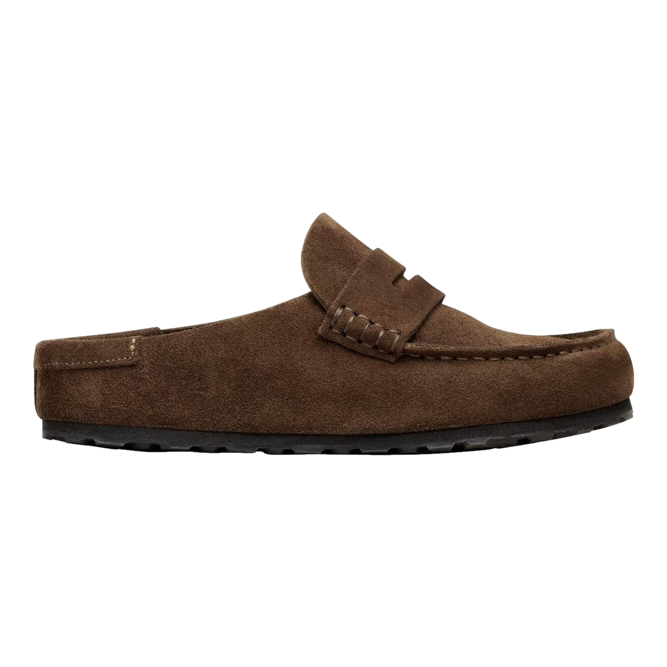 Brun Birkenstock Naples Wrapped Narrow Carafe Sko, komfortable og stilige sandaler med tynne remmer og ergonomisk såle.
