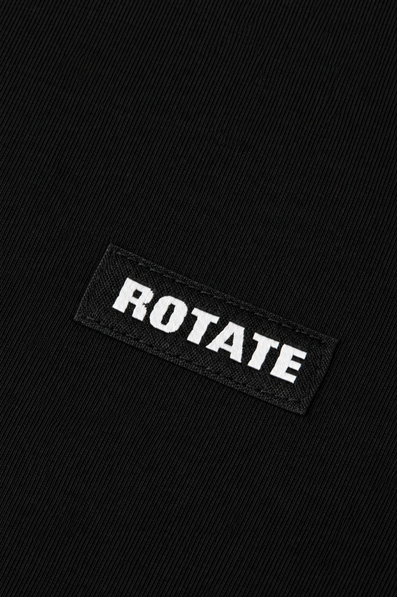 ROTATE Long Sleeve T-Shirt Genser Sort