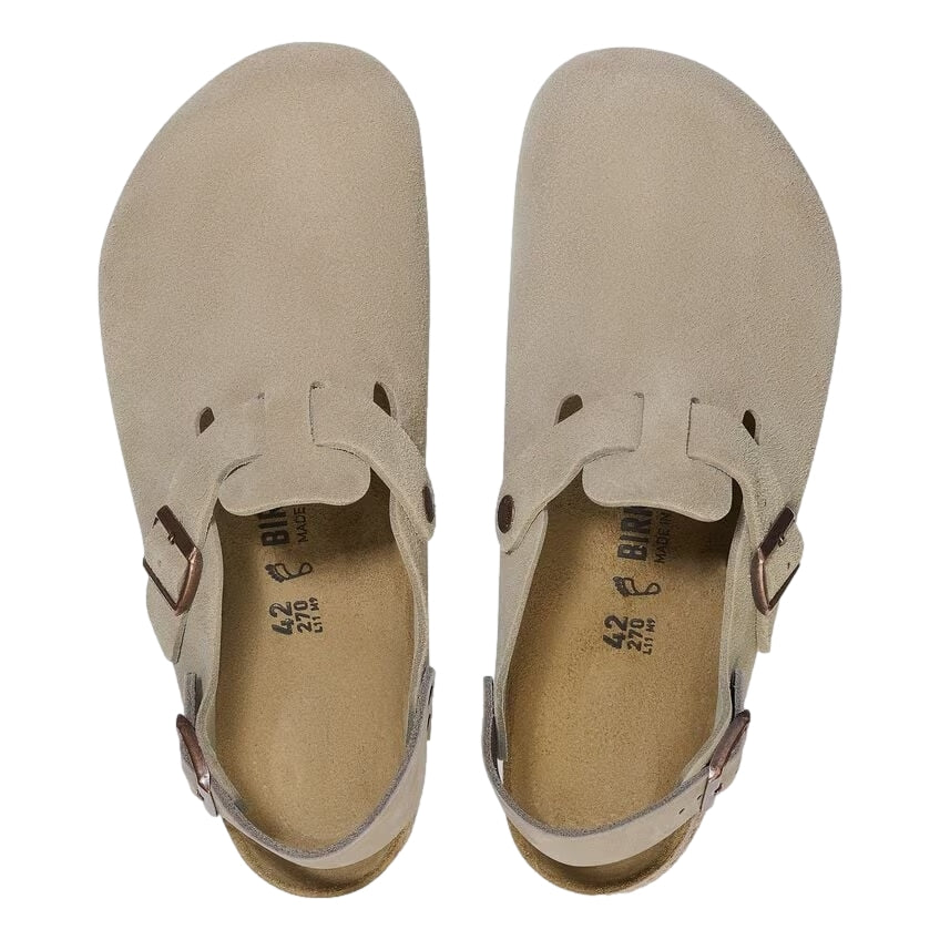 Birkenstock Tokio Suede Regular Taupe Sko Taupe - modostore.no