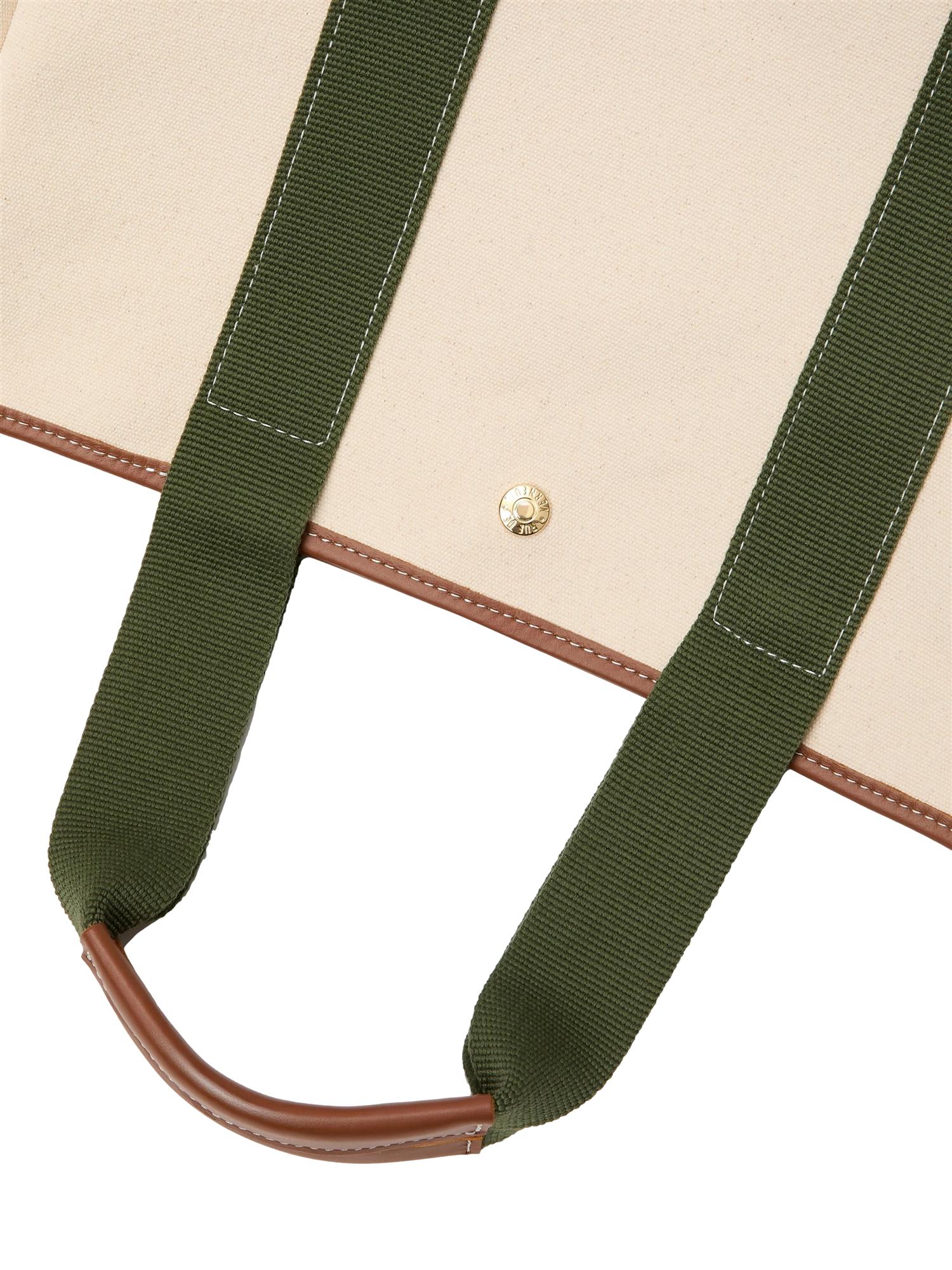 Rue de Verneuil Traversée M Military Green Veske Off-White/Grønn