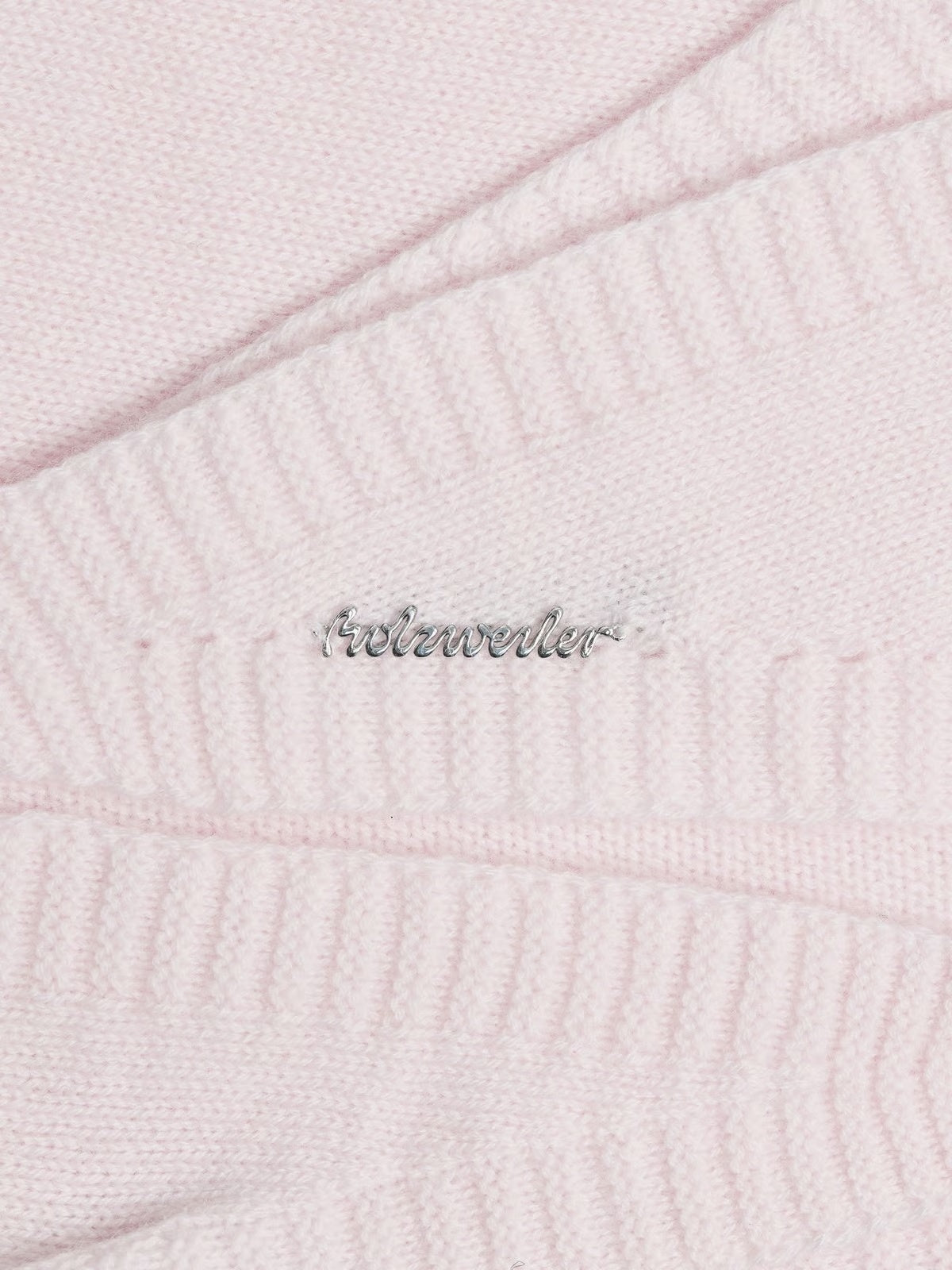 Holzweiler Cashmere Triangle Scarf Skjerf Lyserosa