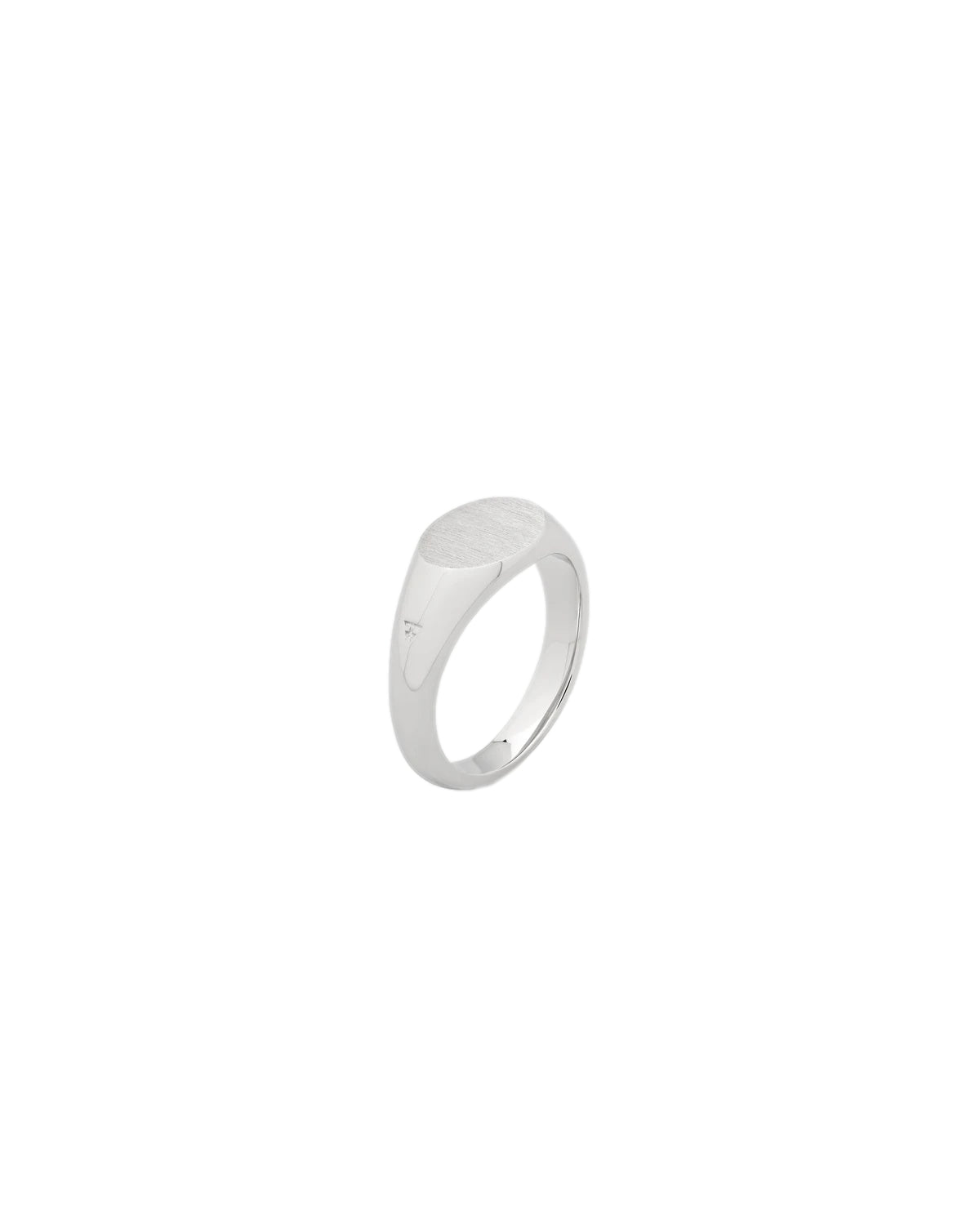Tom Wood Joe Ring Satin Ring Sølv