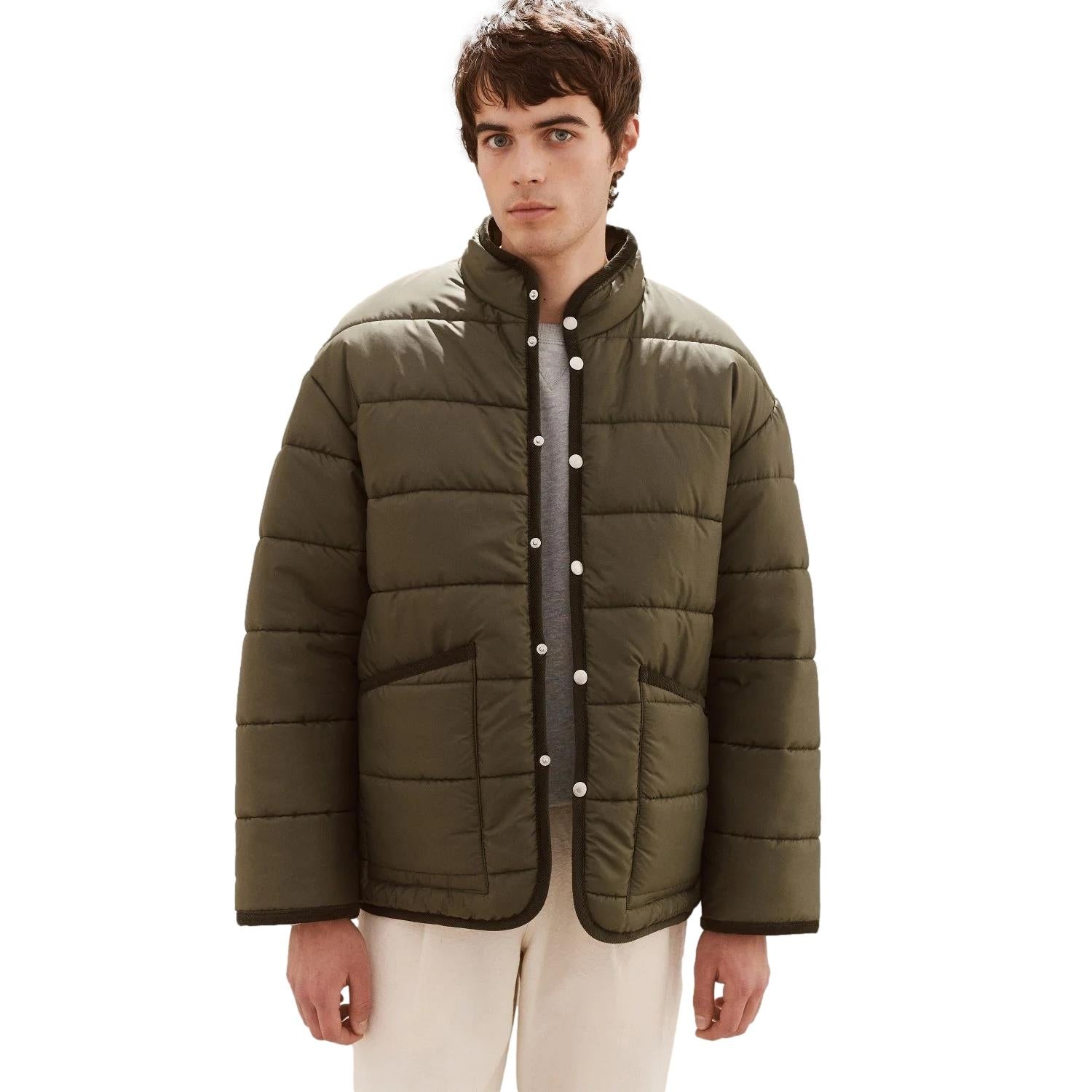 Lavenham Horizontal Big Quilt Mickfield Jacket Mens Jakke Grønn - modostore.no