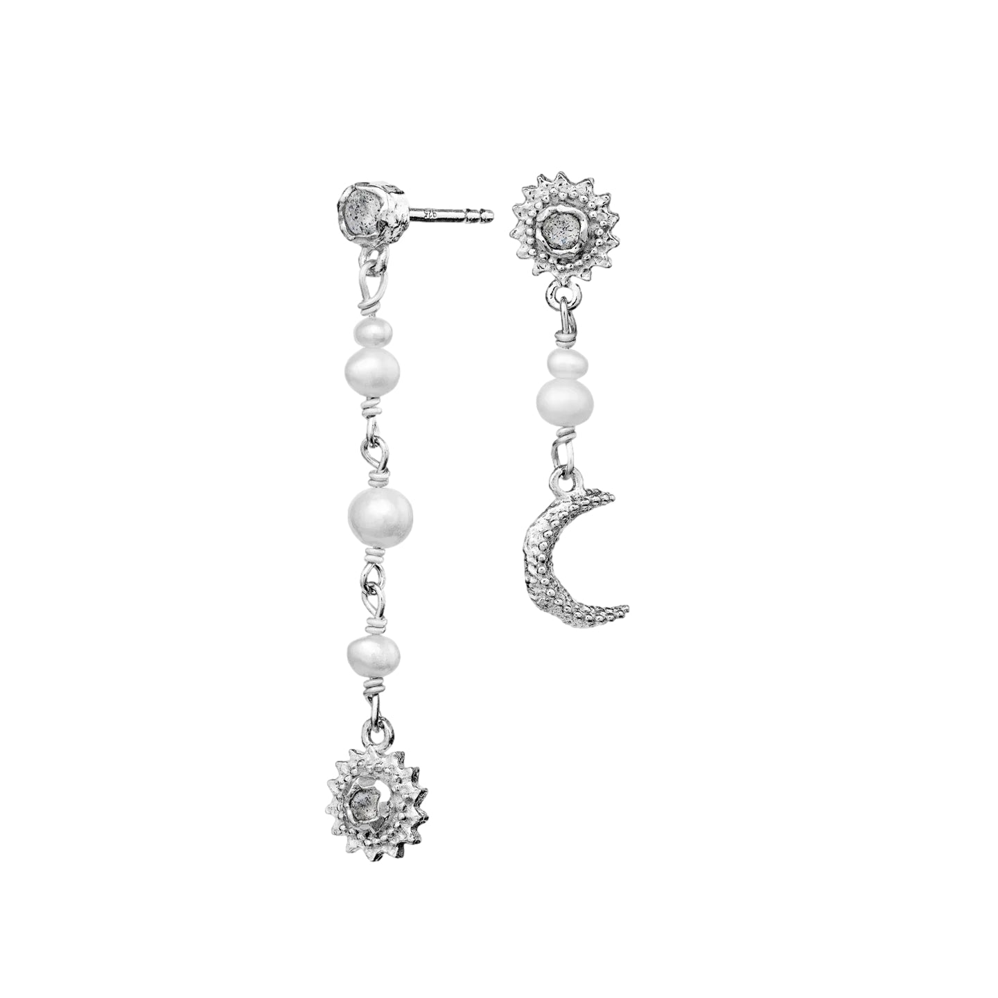 Maanesten Sunniva Earring Øredobber Sølv - modostore.no