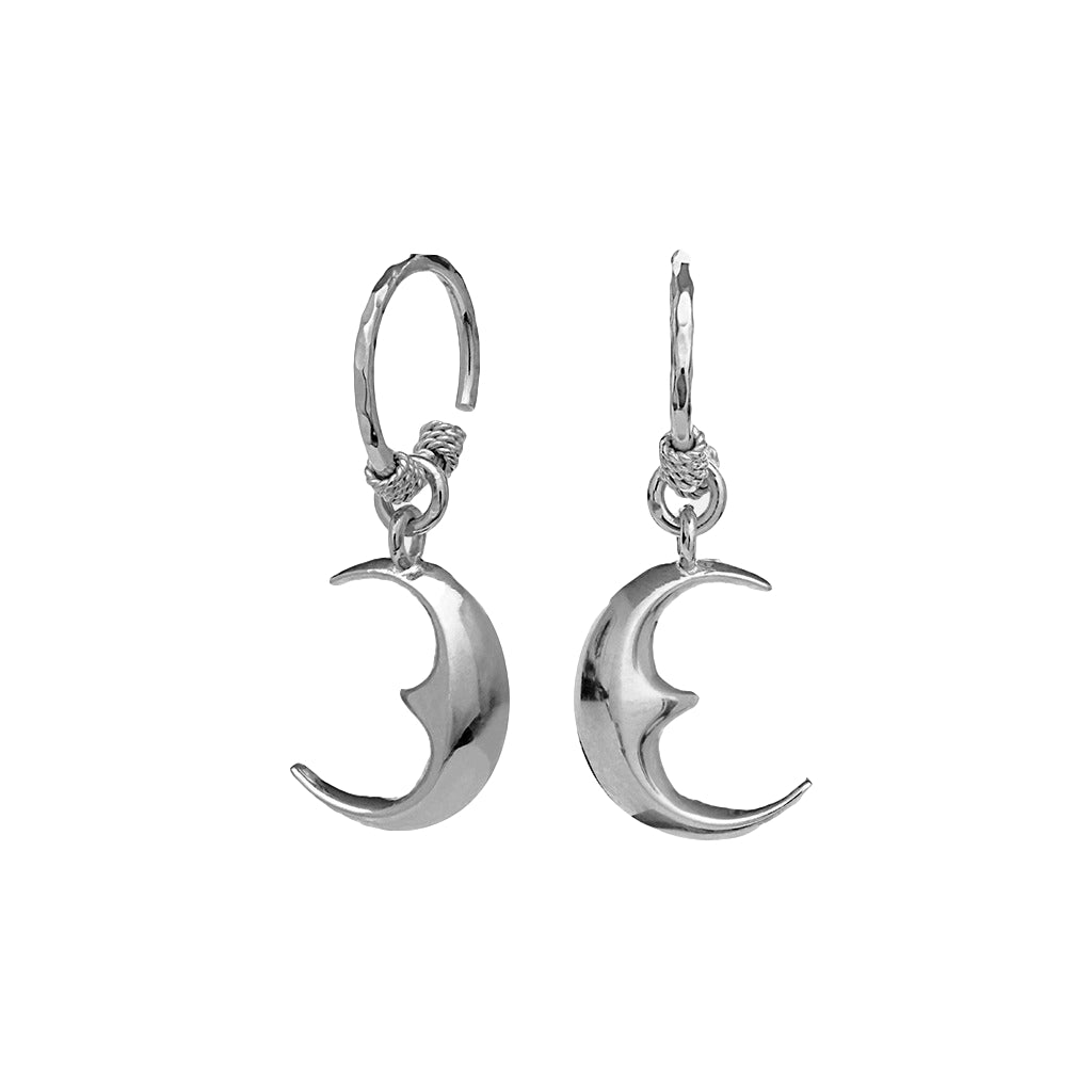 Maanesten Moonie Earring Øredobber Sølv - modostore.no