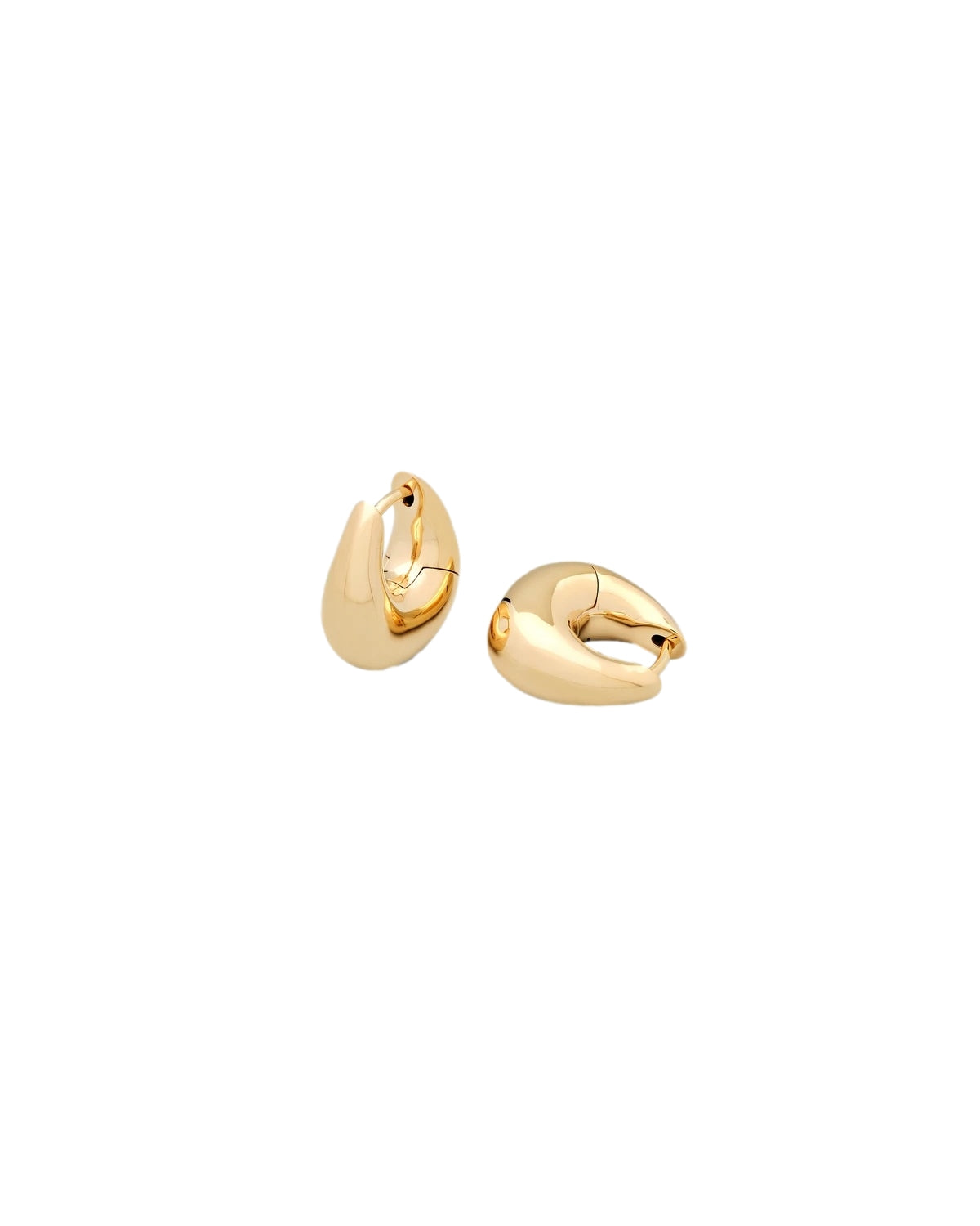 Tom Wood Bao Hoops Small Gold Øredobber Gull - modostore.no