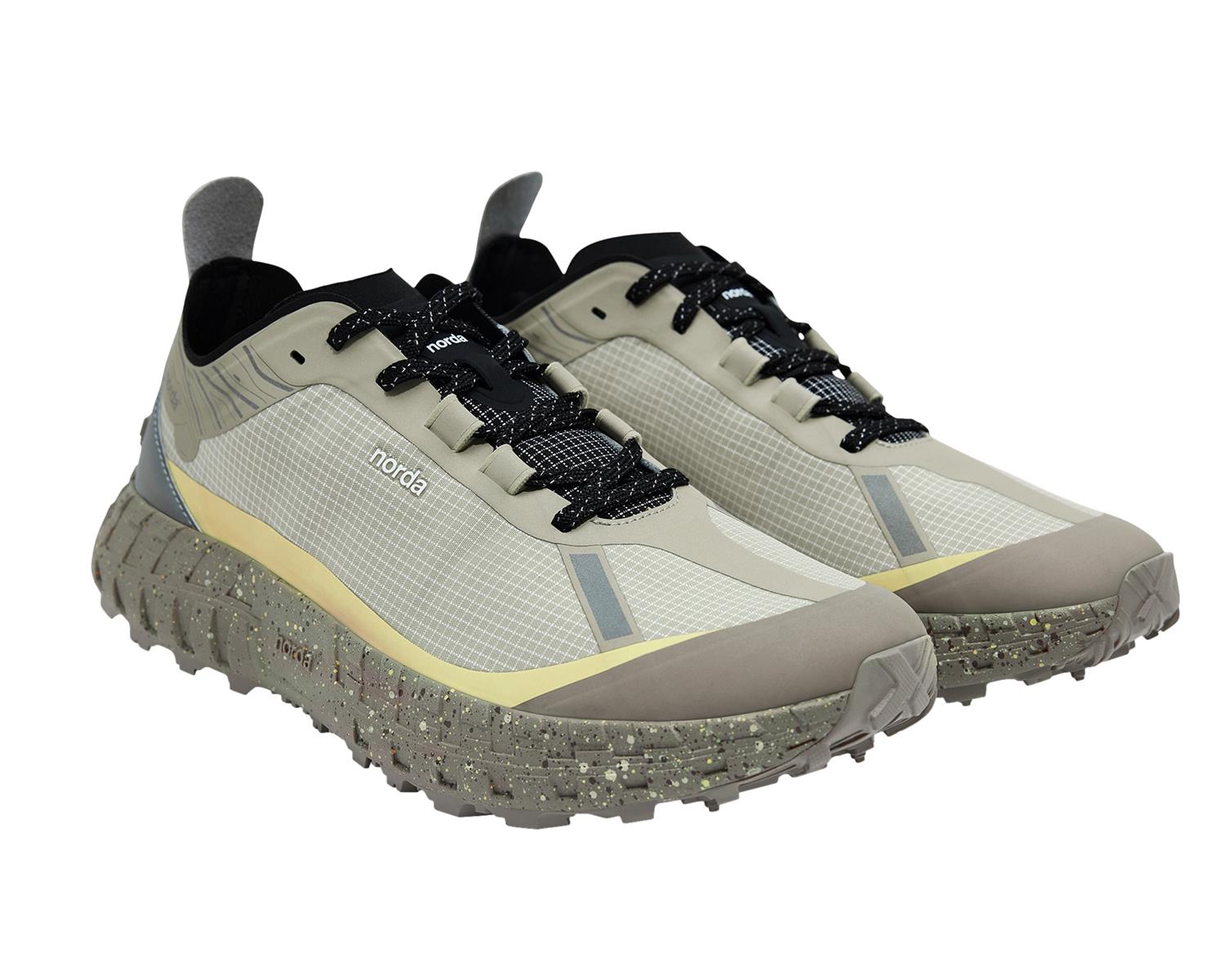 Norda 001 Calcite Sko Beige Mønster