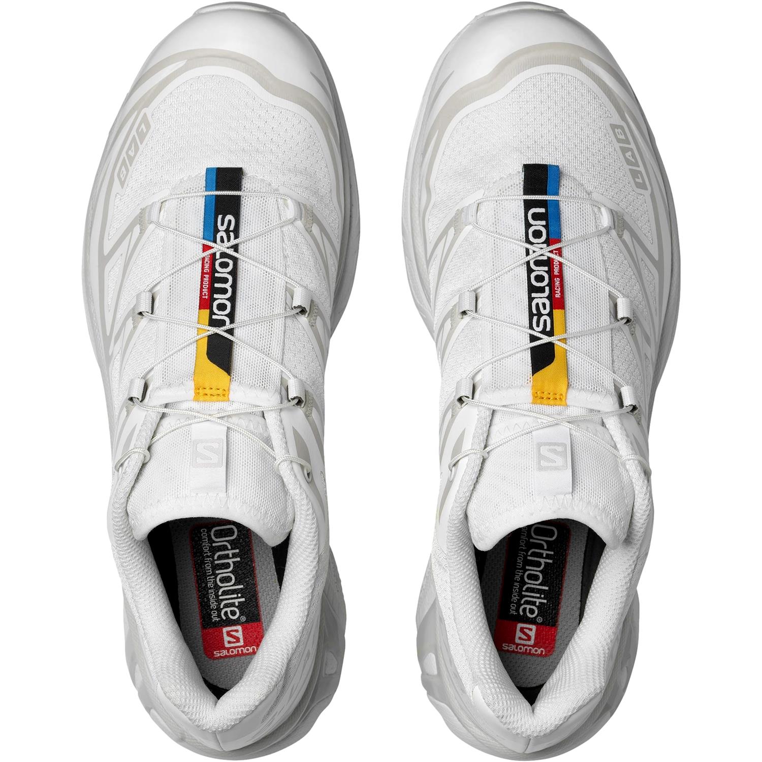 Salomon XT-6 White/White/Lunar Rock Sko Hvit