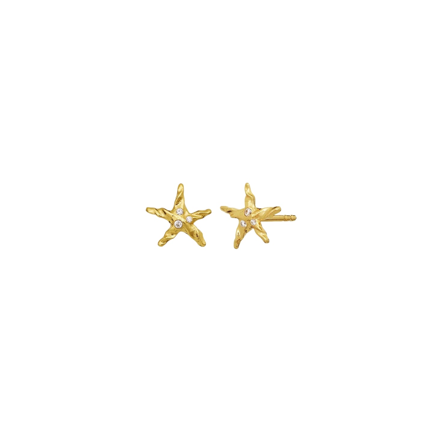 Maanesten Lana Earrings Øredobber Gull - modostore.no