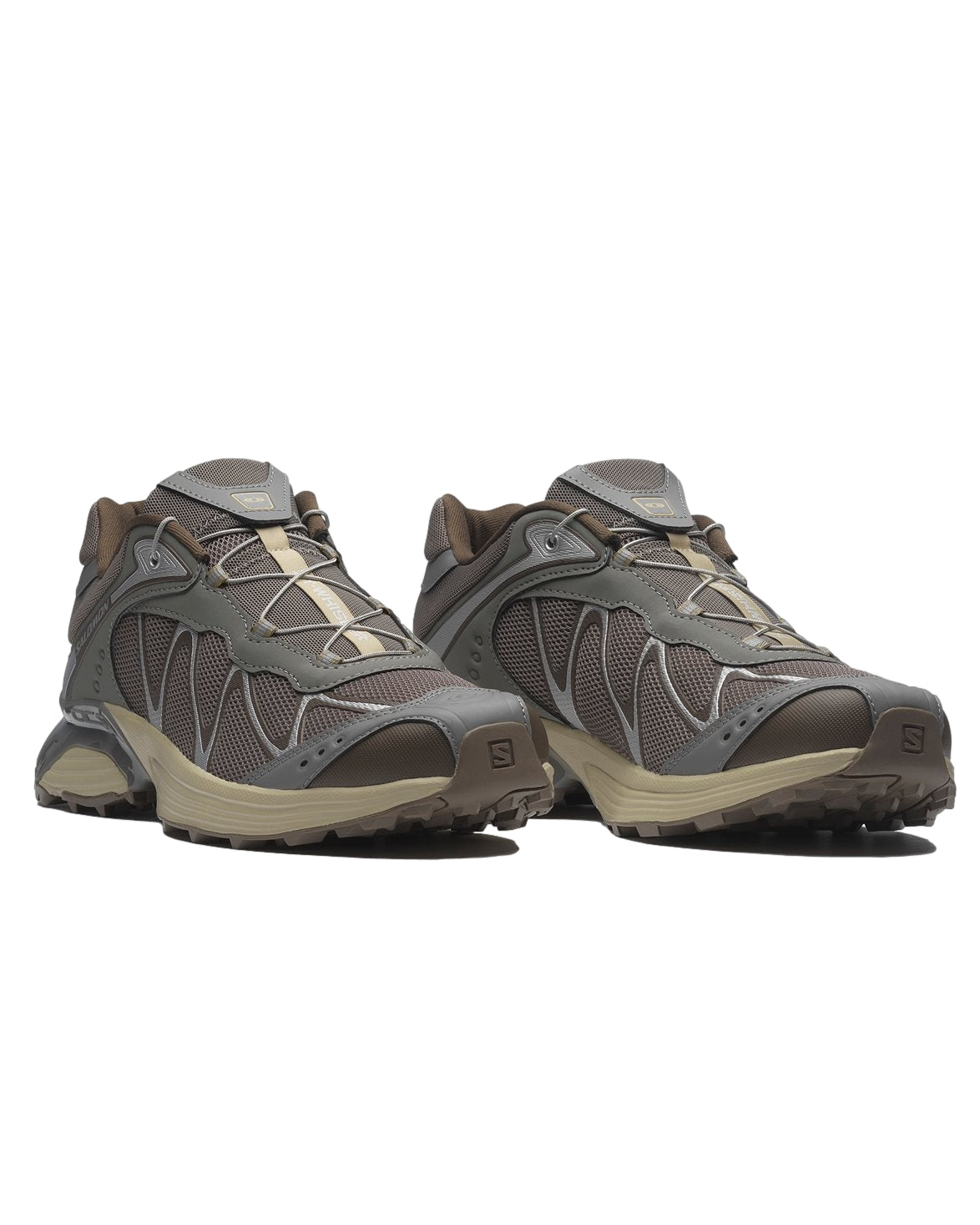 Salomon XT-WHISPER Falcon/Pewter/White Pepper Sko Brun - modostore.no