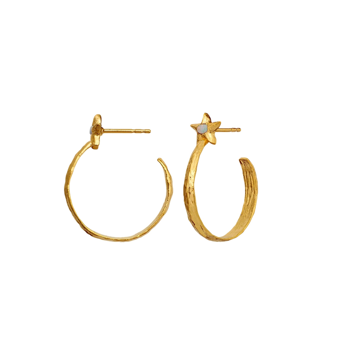 Maanesten Winona Grande Earrings Øredobber Gull