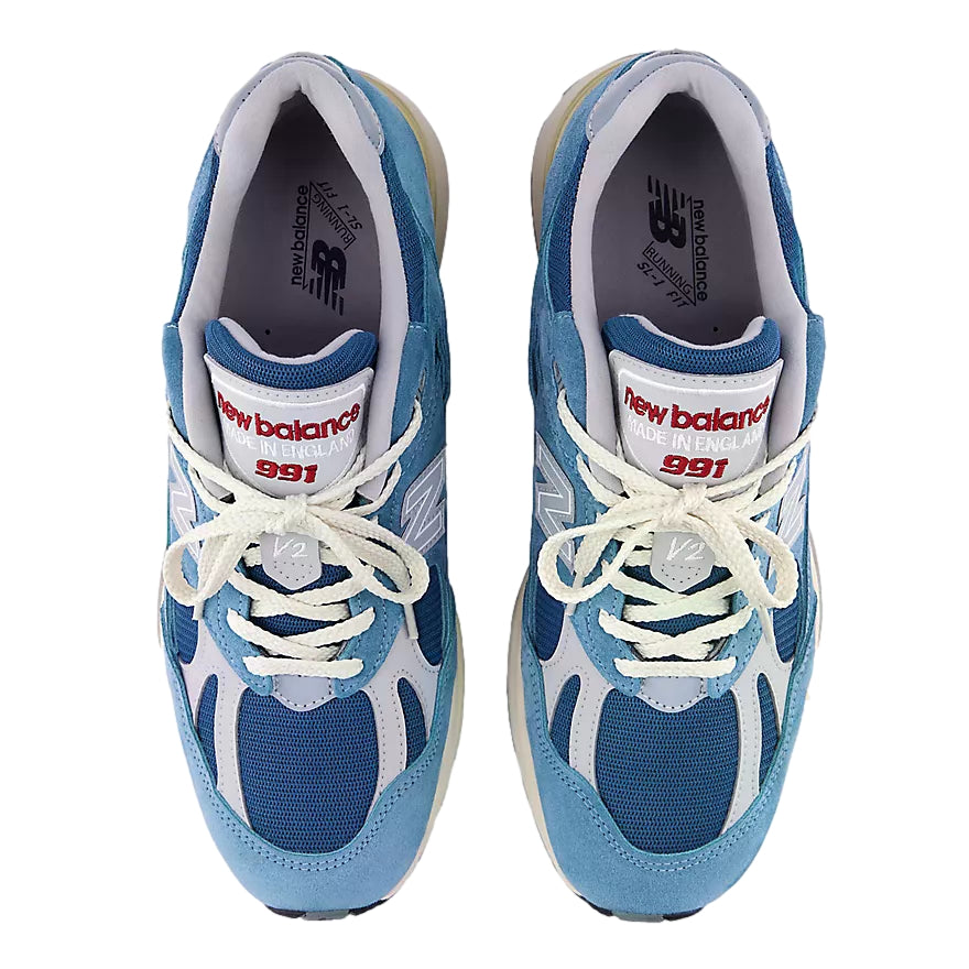 New Balance Made in UK U991v2 Sko Lyseblå