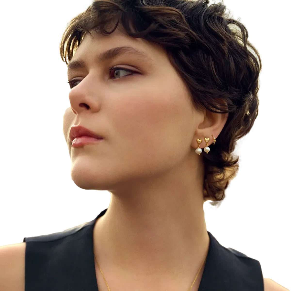 Maanesten Alia Earrings Øredobber Sølv - modostore.no