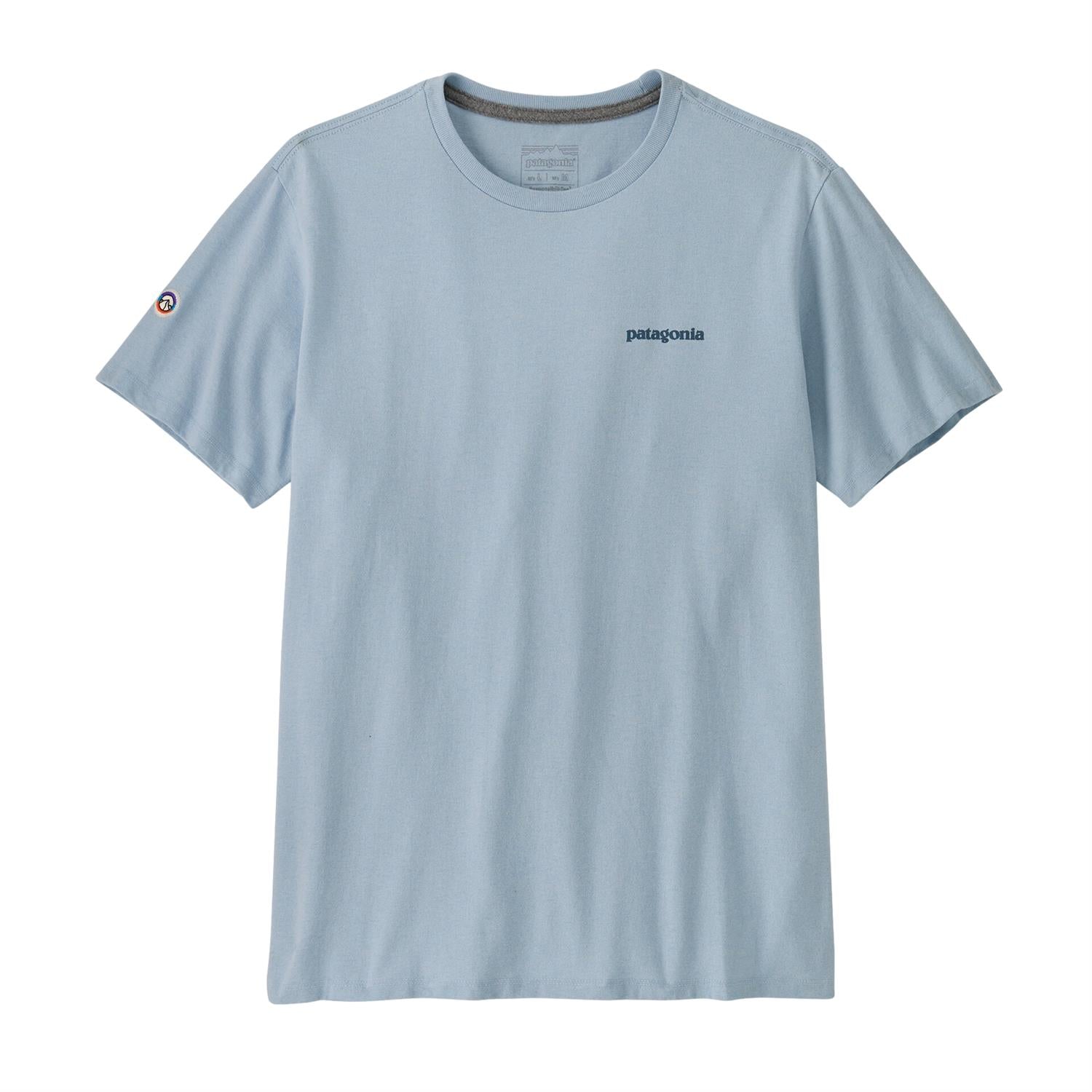 Patagonia Fitz Roy Icon Responsibili-Tee T-shirt Lyseblå - modostore.no