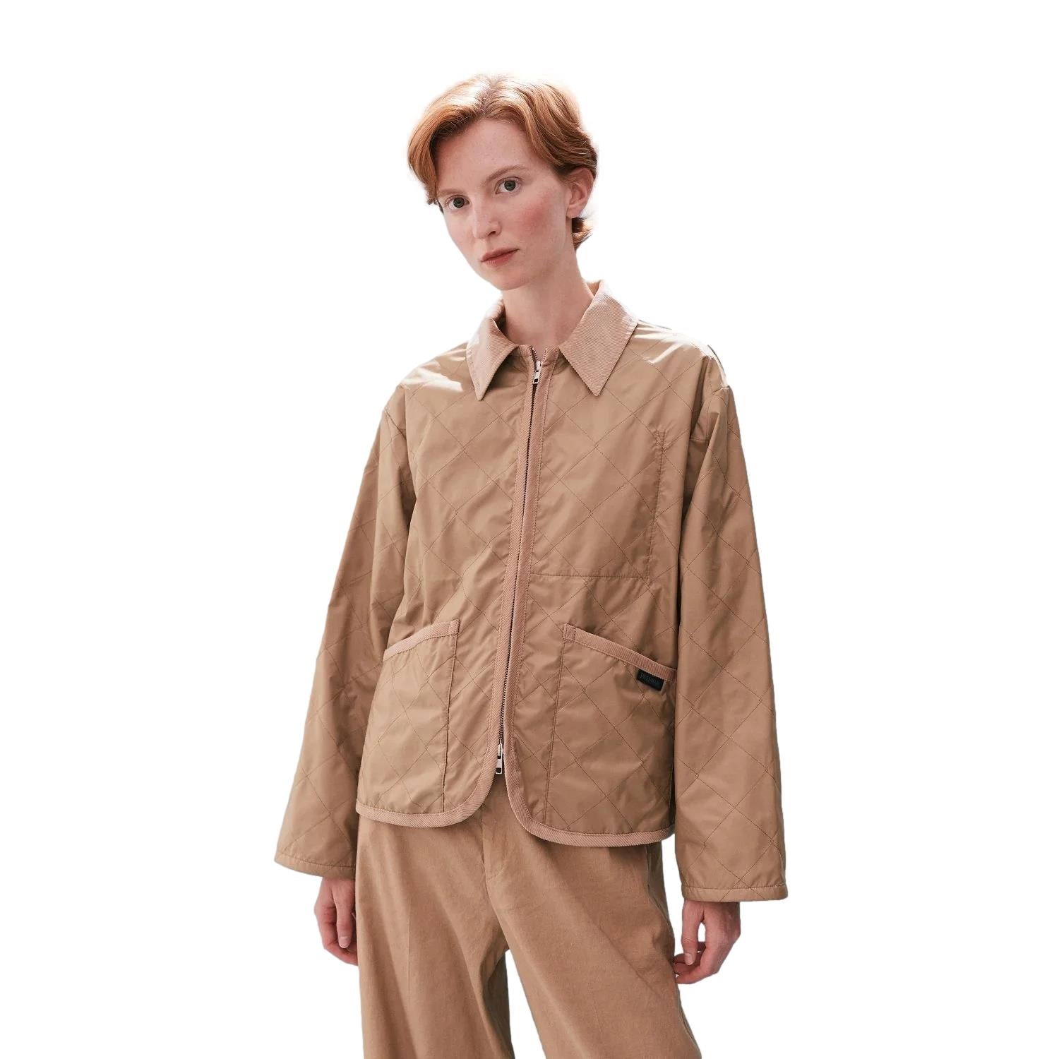 Lavenham UNWADDED TEYNHAM Jakke Beige - modostore.no