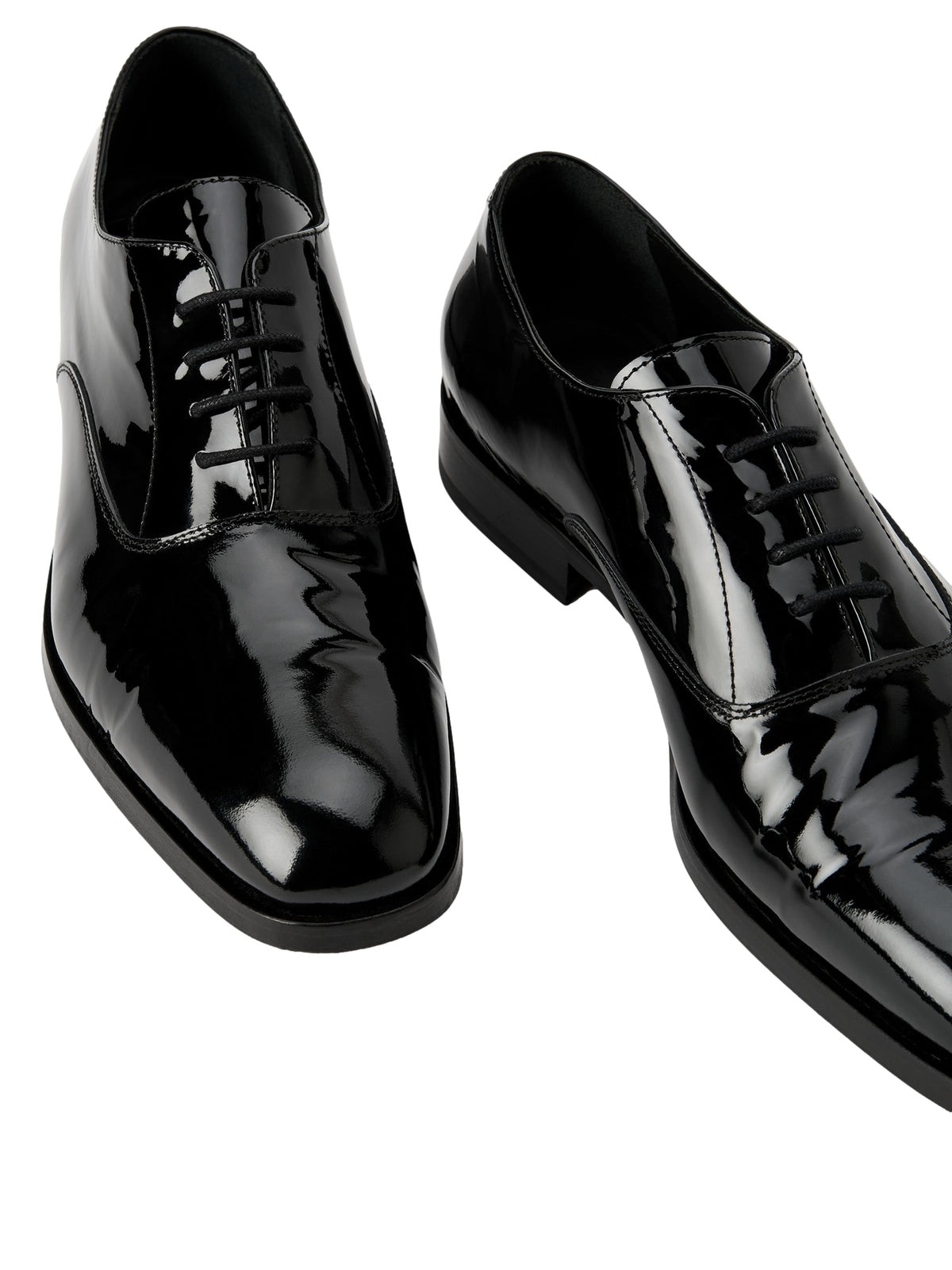 Tiger of Sweden Casu Oxford Patent Shoe Sko Sort