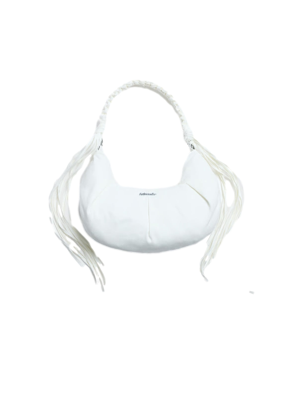 Holzweiler Cocoon Denim Small Bag Veske Hvit - modostore.no