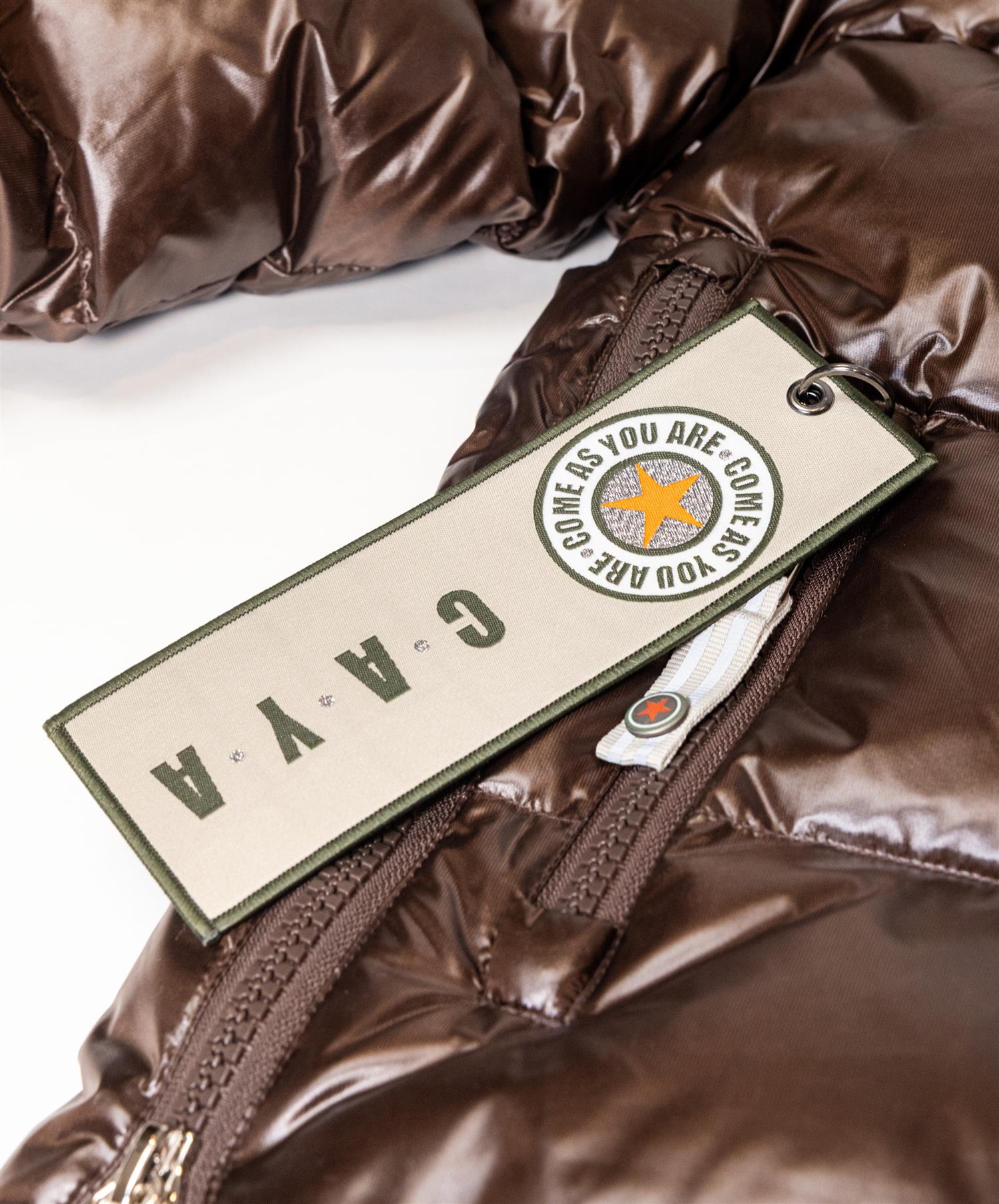 CAYA Ginny Short Coffee Jakke Mørkebrun