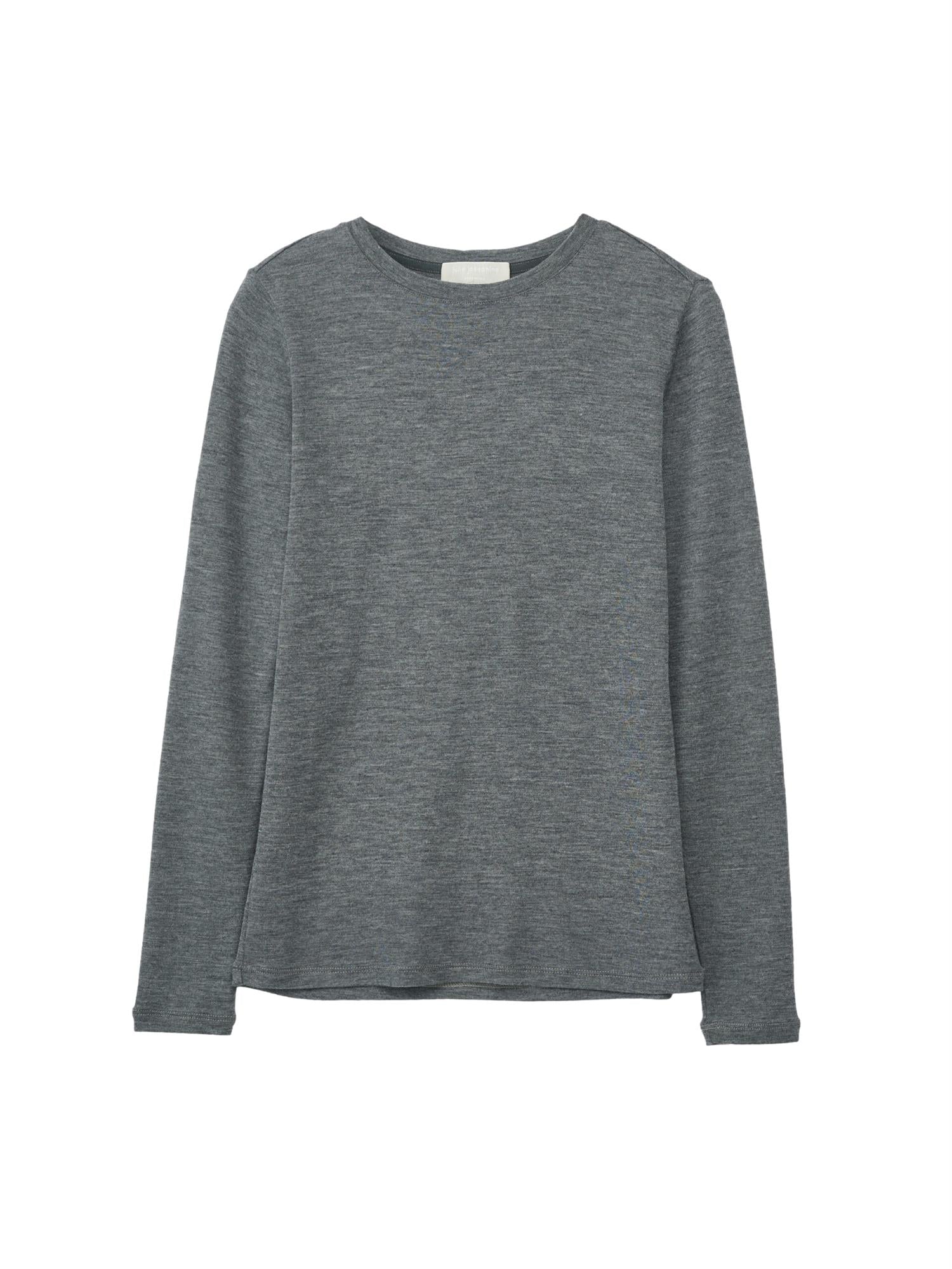 Julie Josephine Andrea Wool Longsleeve Genser Grå - modostore.no