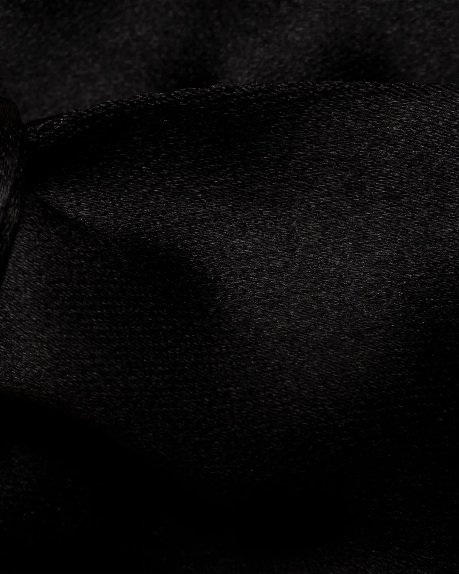 Eton Silk Bow Tie Evening Sløyfe Sort - modostore.no