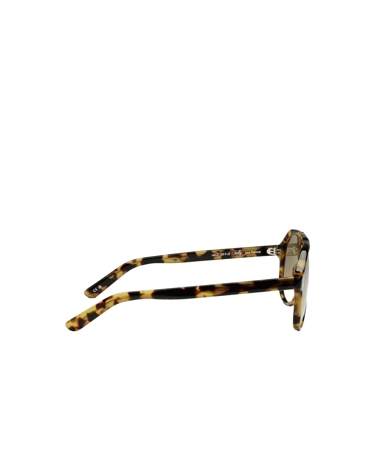 Chimi Eyewear Sally Lica Tortoise Solbriller Lysebrun