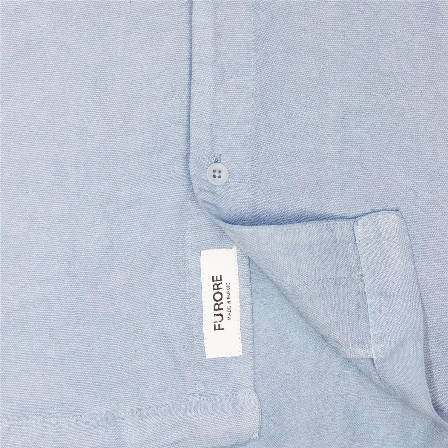 Furore Hill Short Sleeve Skjorte Gråblå - modostore.no