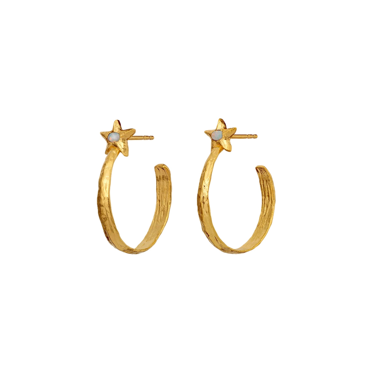 Maanesten Winona Grande Earrings Øredobber Gull