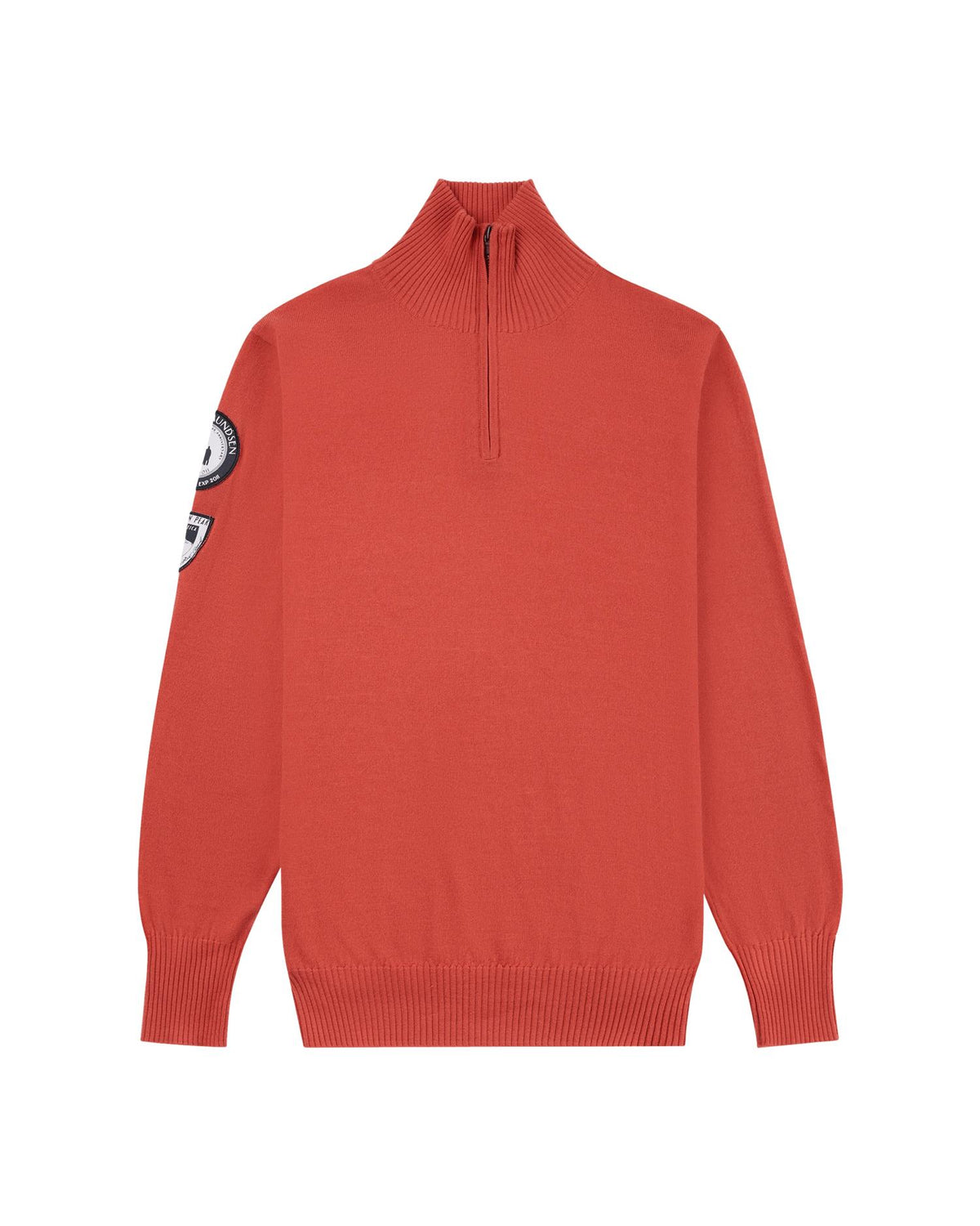 Amundsen Peak Half Zip Mens Genser Rød