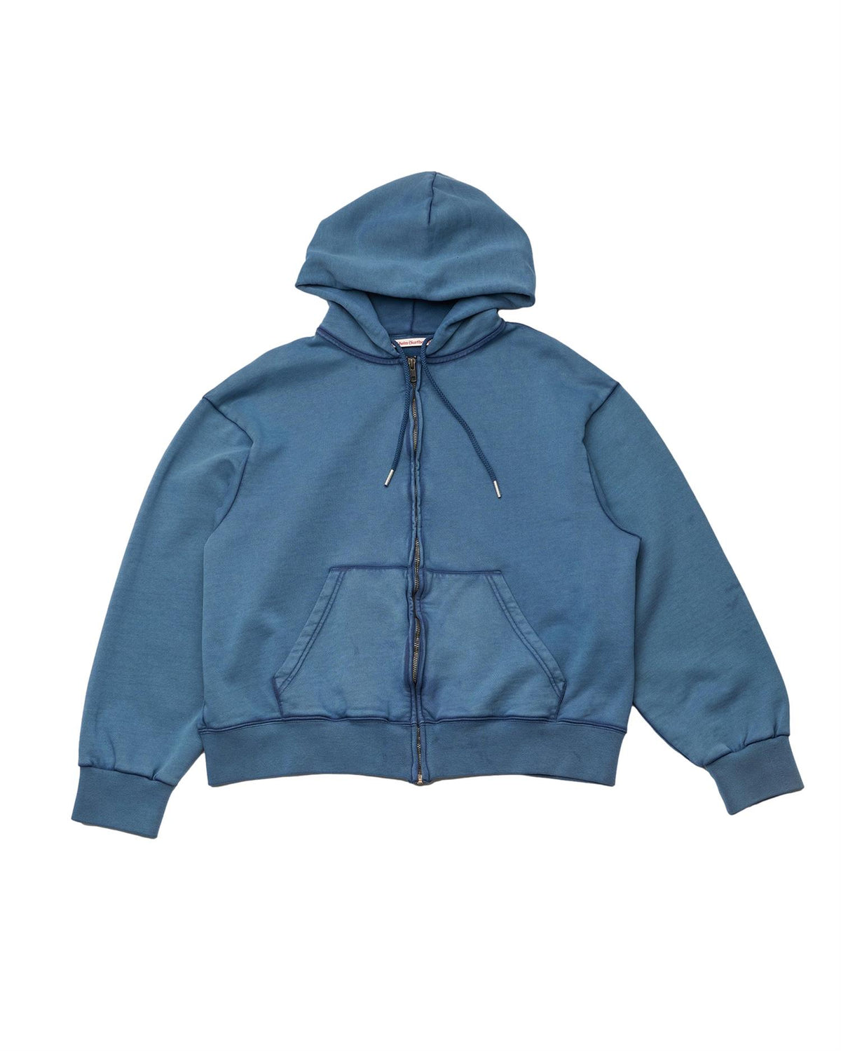 Stockholm Surfboard Club Dream Zip Back Logo Hettegenser Blå