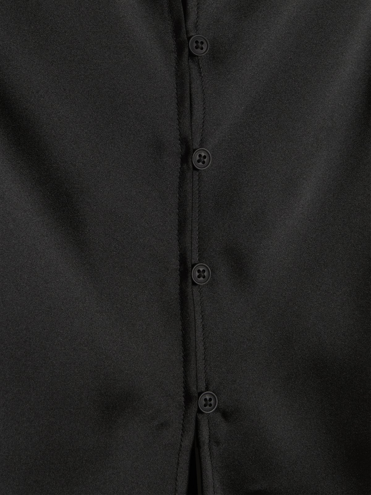 Holzweiler Emilia Button Top Topp Sort