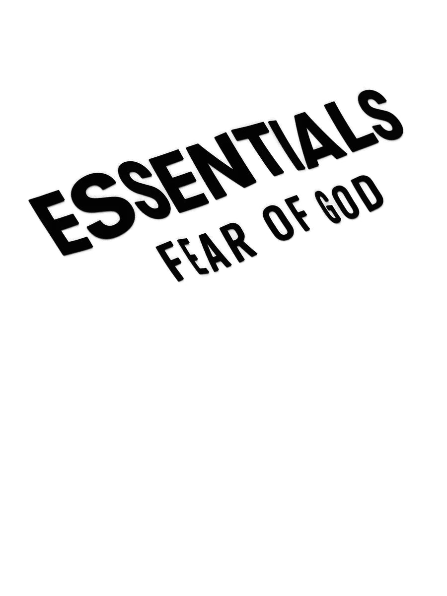 Fear of God Essentials Classic Short Sleeve Tee T-shirt Hvit - modostore.no