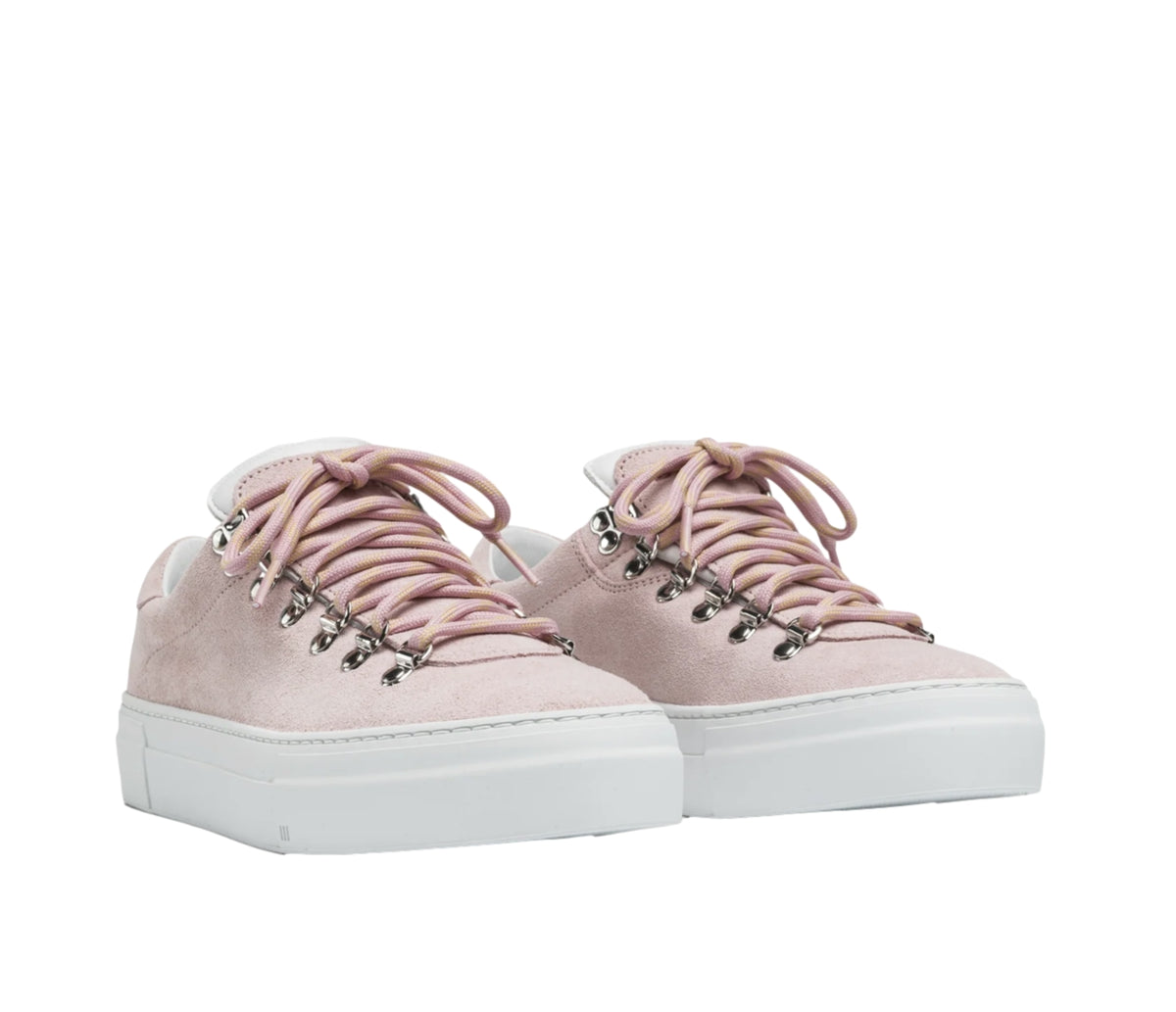 Diemme Marostica lav plattform sko i rosa med bobleffekt, komfortabel og stilren design for dame.